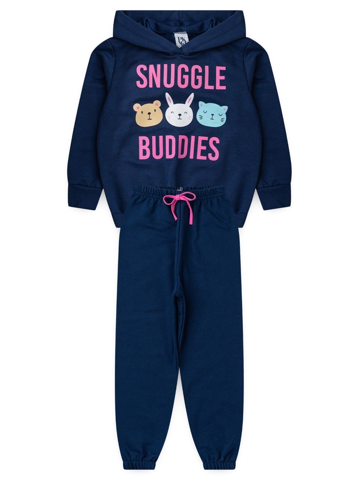 Infantil - Conjunto Platinum Companheiros De Aconchego Azul Marinho