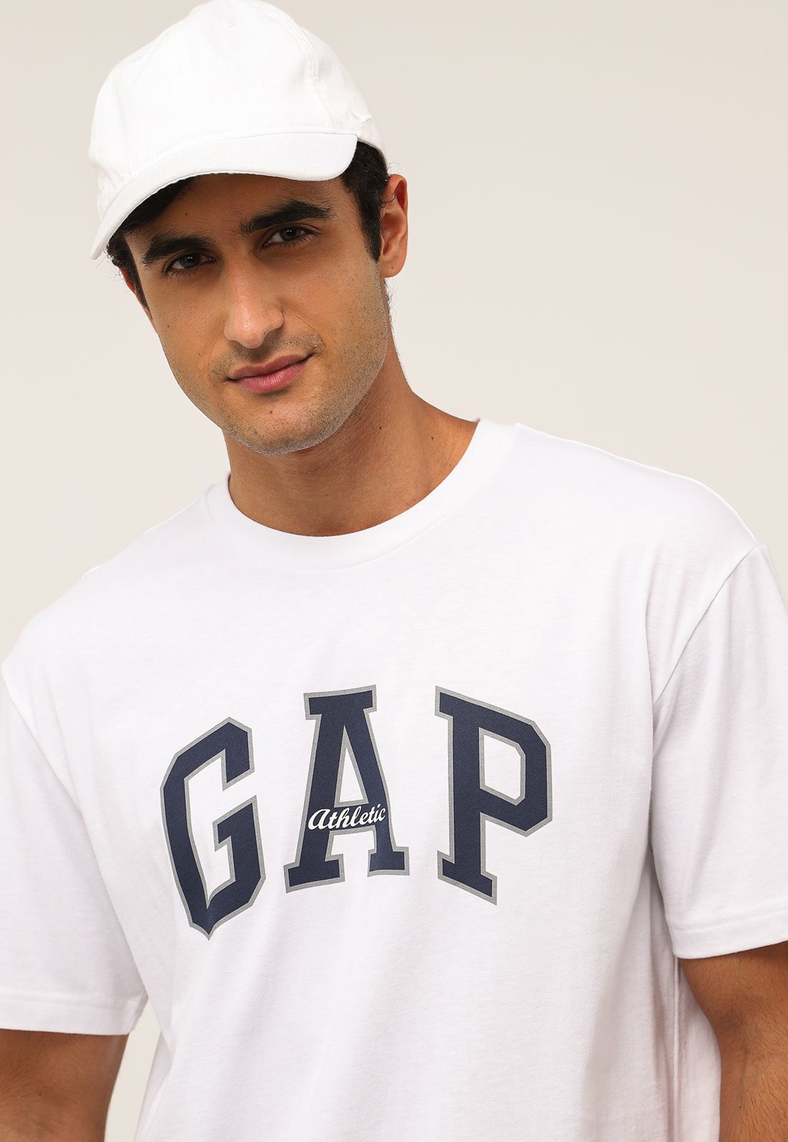 Camiseta GAP Logo Branca