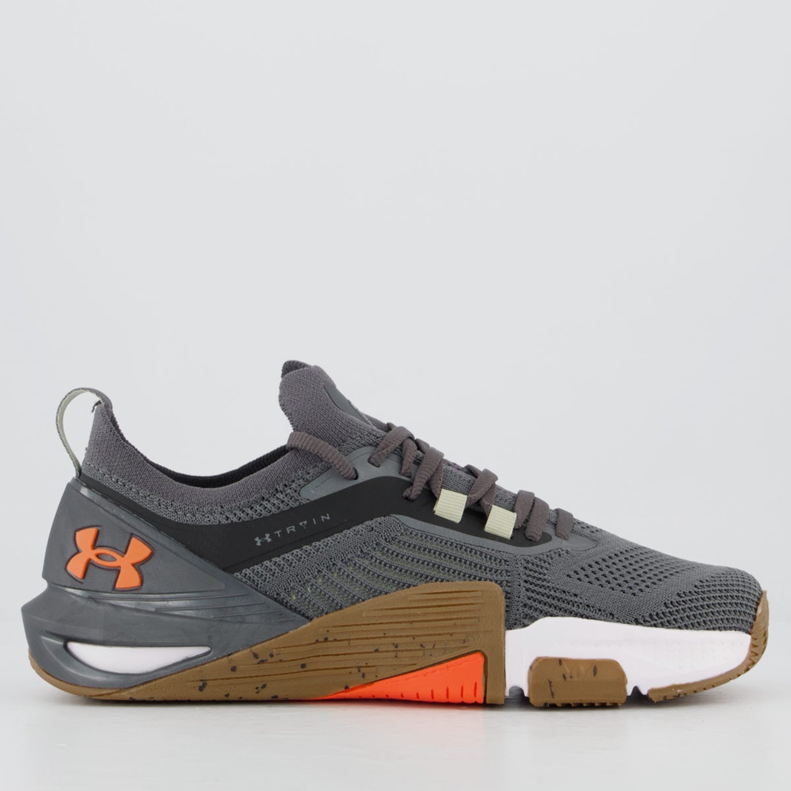 Tênis Under Armour Tribase Cross 2 SE Feminino Preto e Cinza