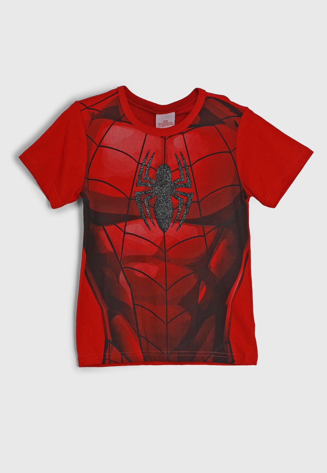Infantil – Camiseta Brandili Homem-Aranha Vermelha