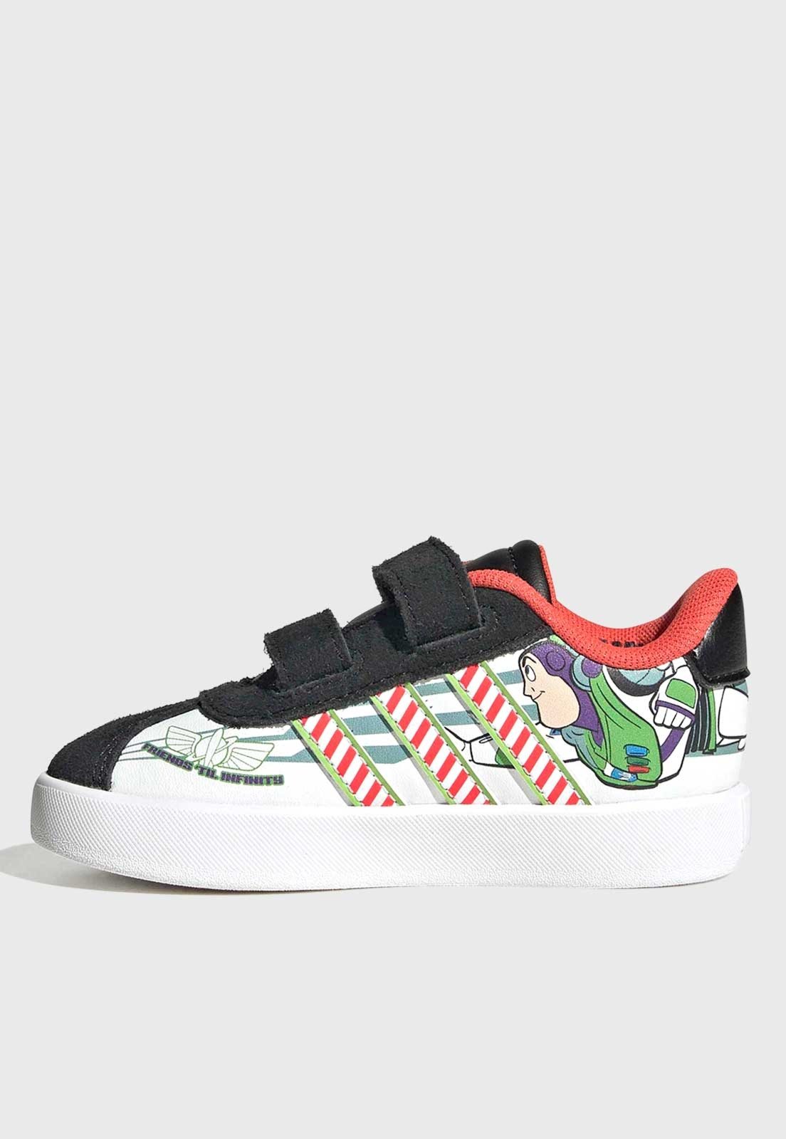 Infantil - Tênis adidas Sportswear VL Court Pixar Toy Story Preto