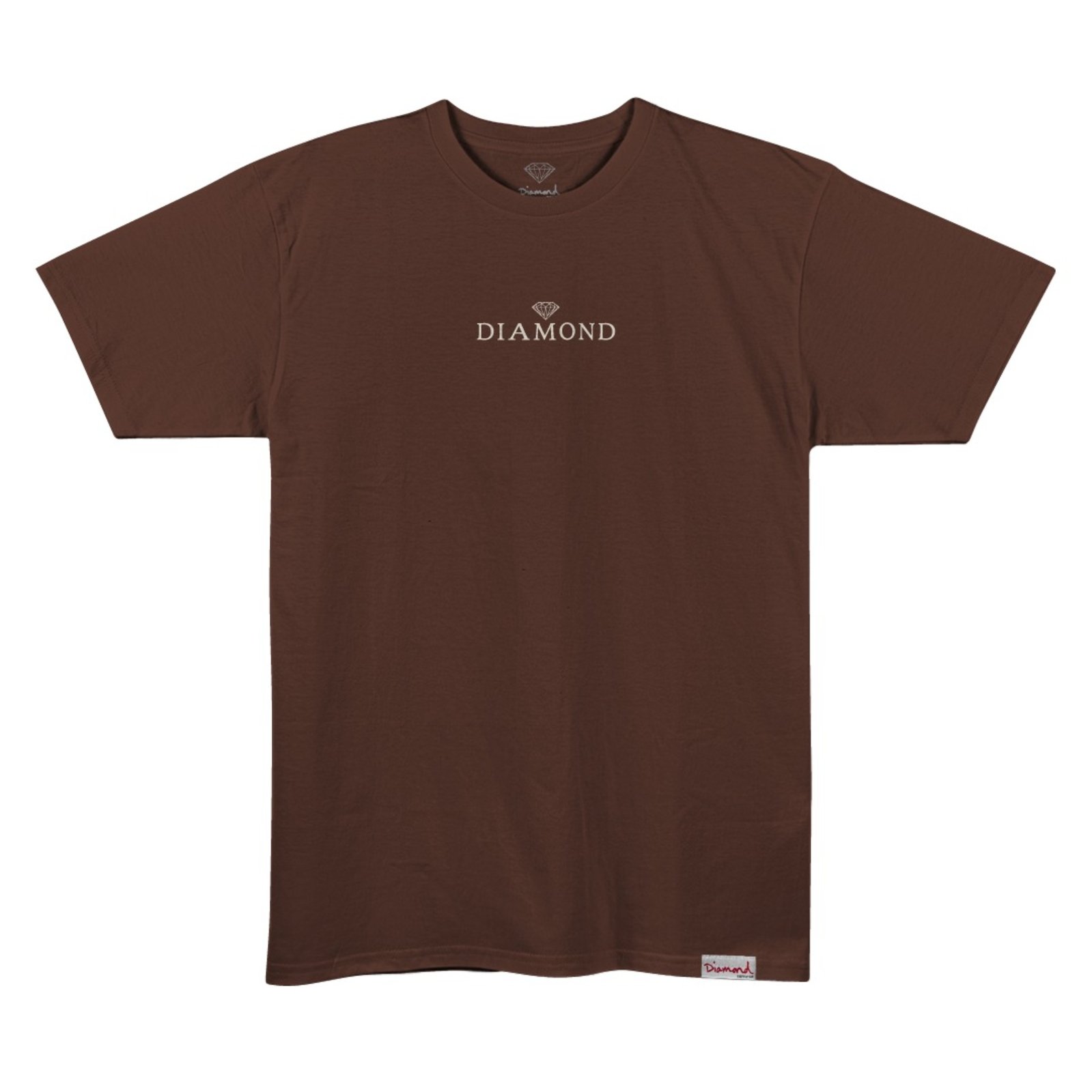 Vista 2 Camiseta Diamond Classic Tee - V26DIC04 - CHOCOLATE marrom Diamond marrom