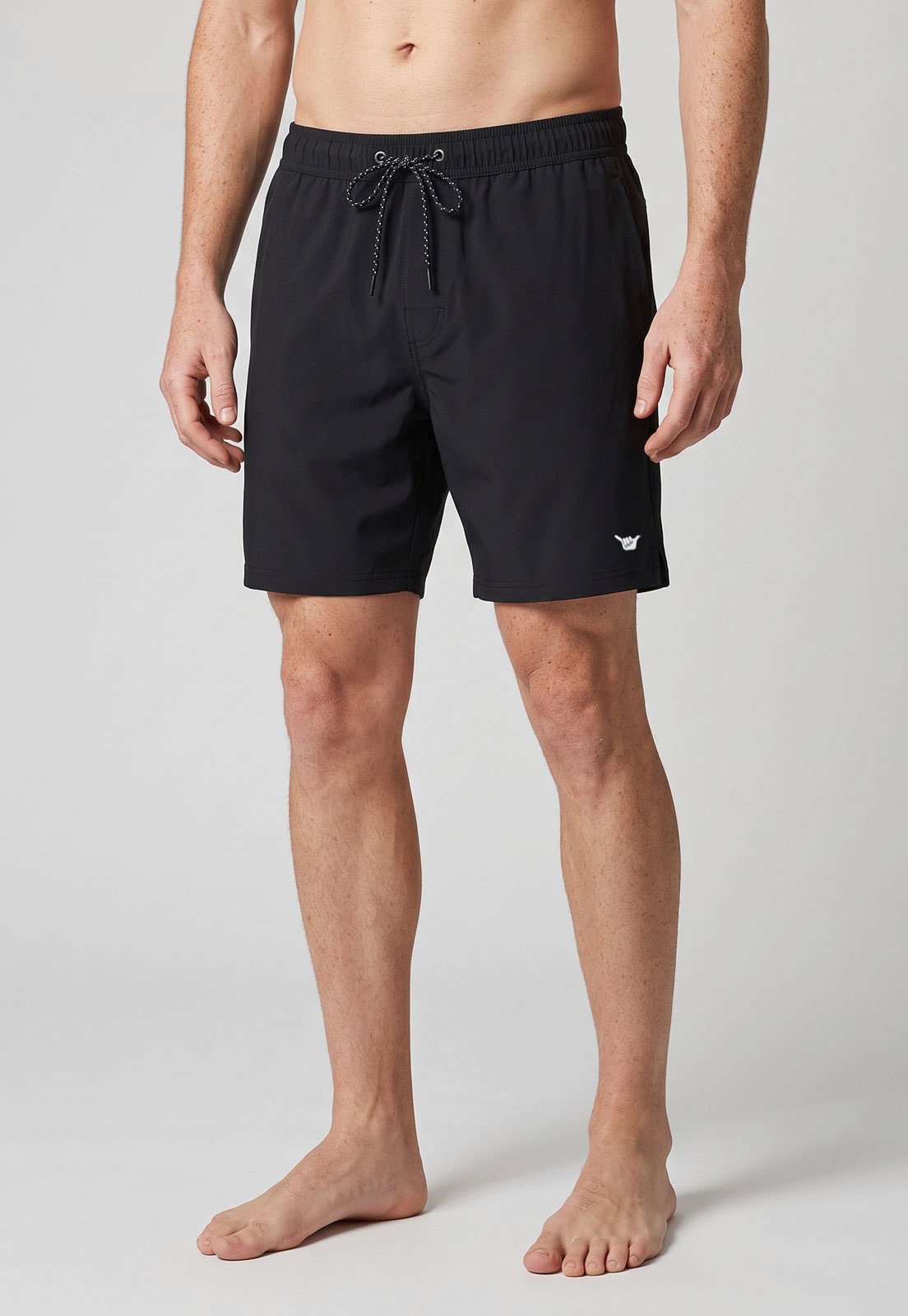 Bermuda Masculina Hang Loose ELAST IMP ZIP Preto