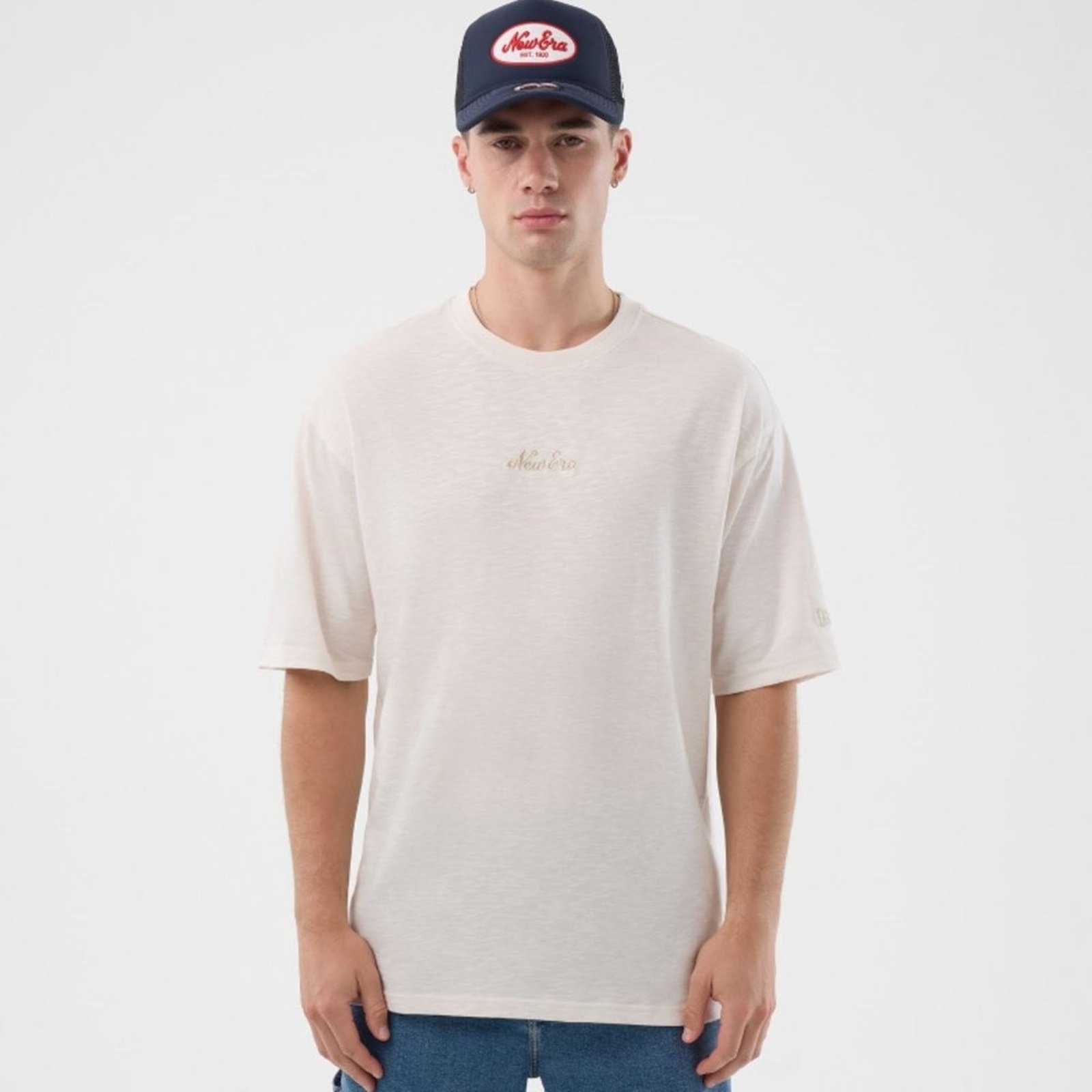 Camiseta New Era Regular New Era Branco