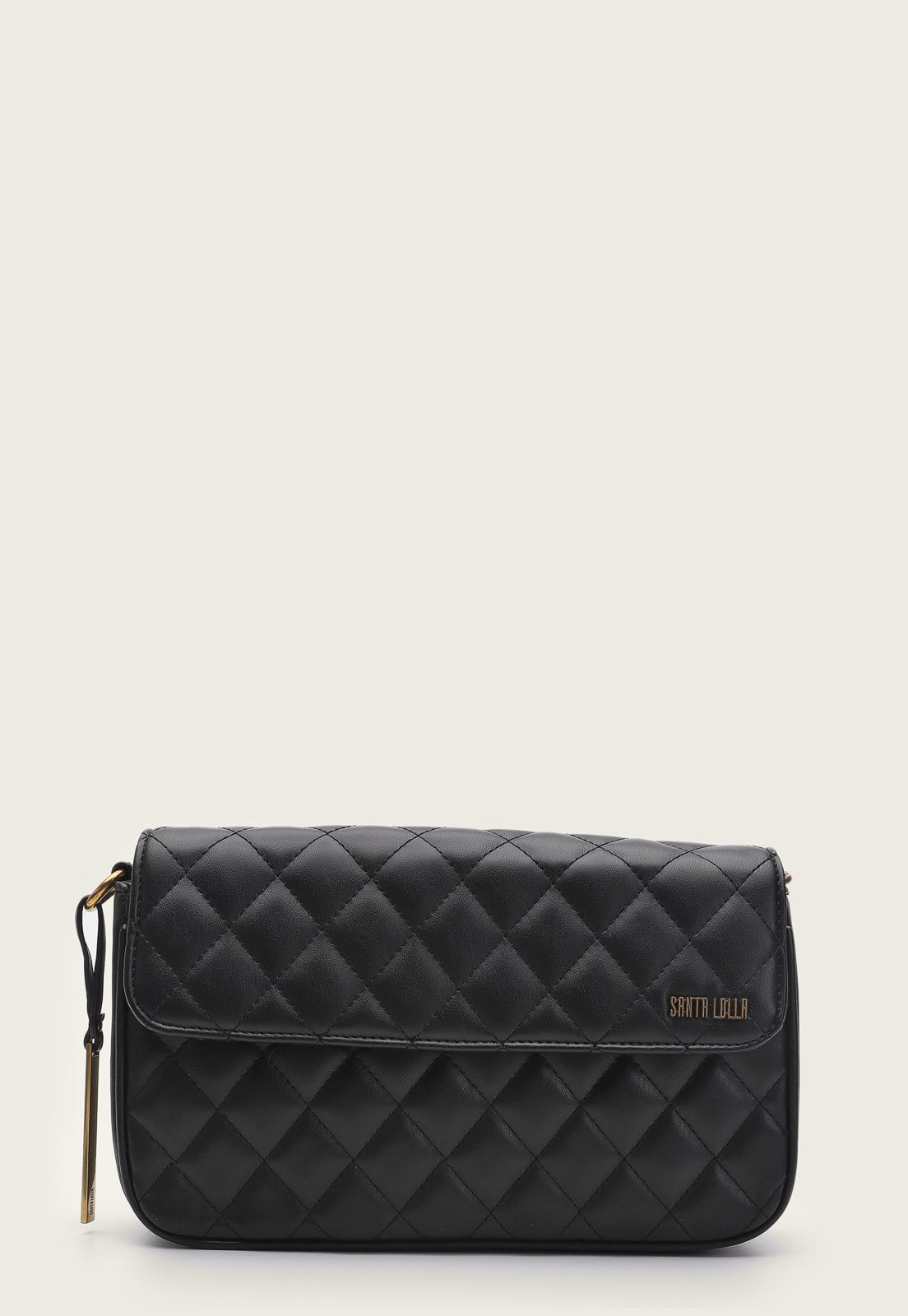 Bolsa Santa Lolla Matelassê Preta