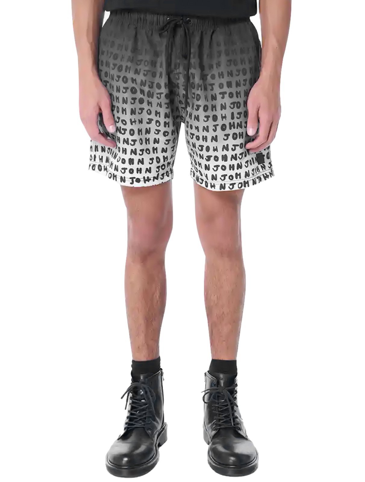 Short John John D Água Masculino Reto Other Side Gradient Preto/Branco