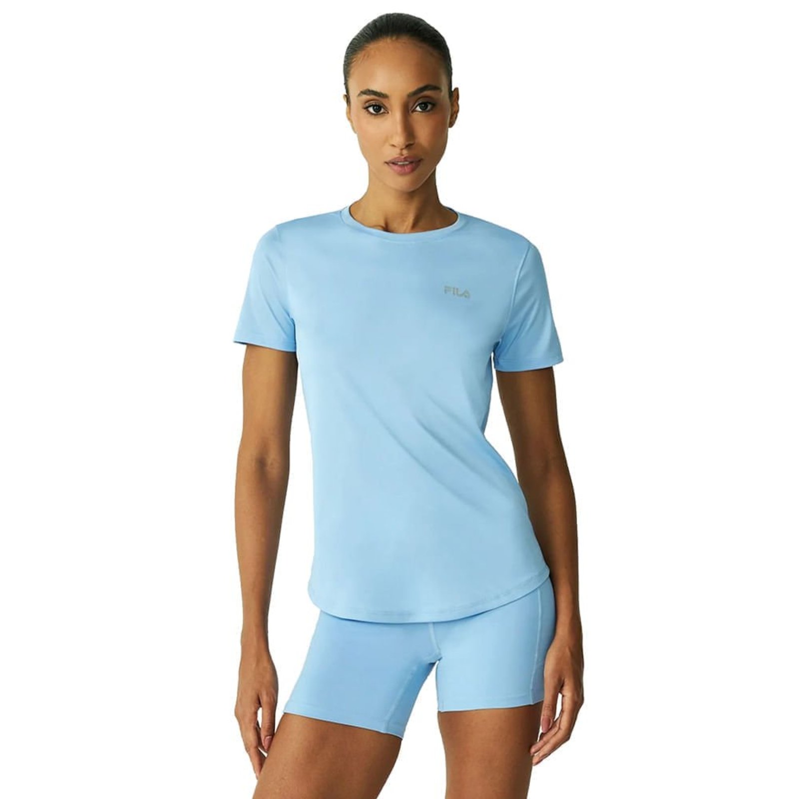 Camiseta Feminina Fila Basic Sports Iii Azul Claro