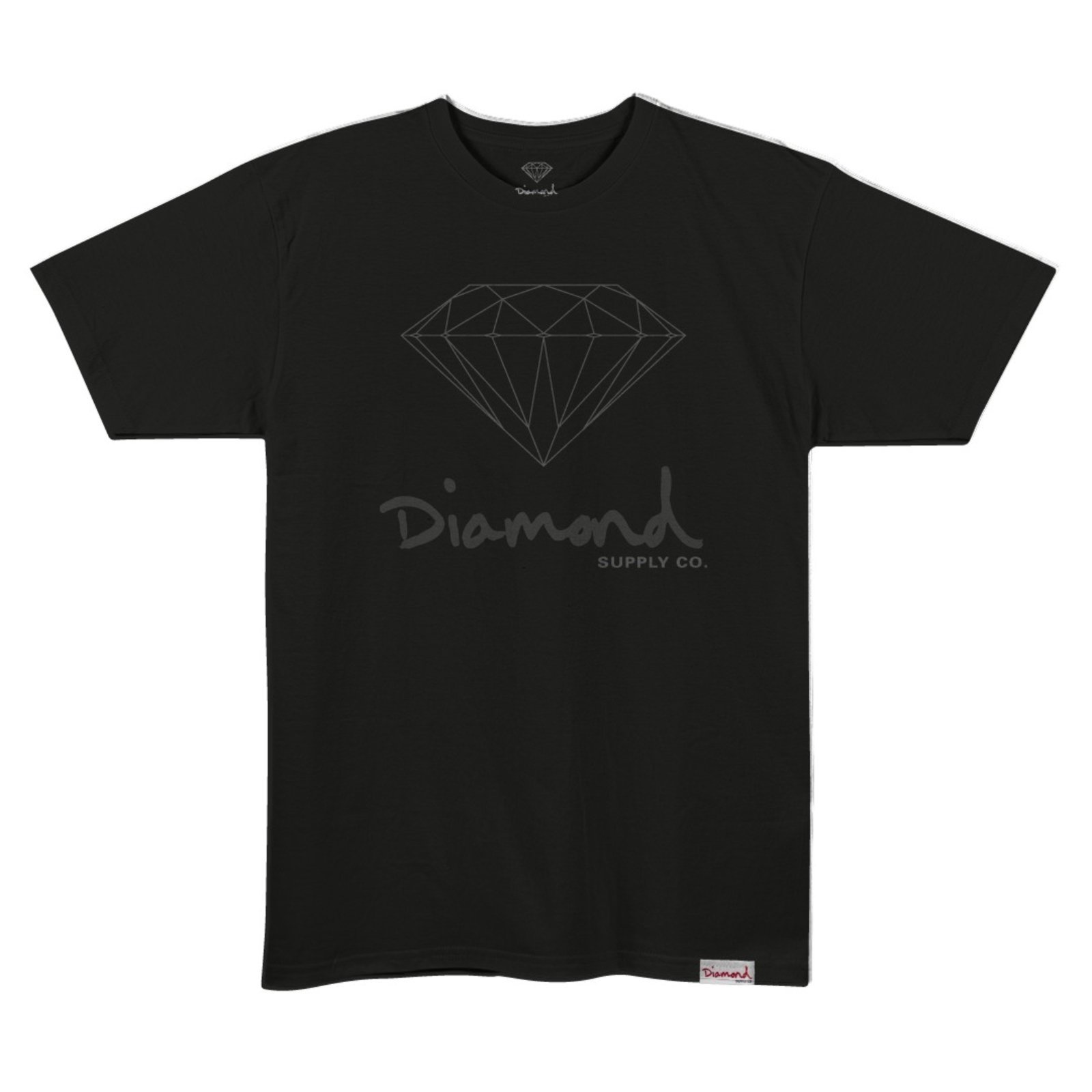Camiseta Diamond Og Sign Tee II - BLACK