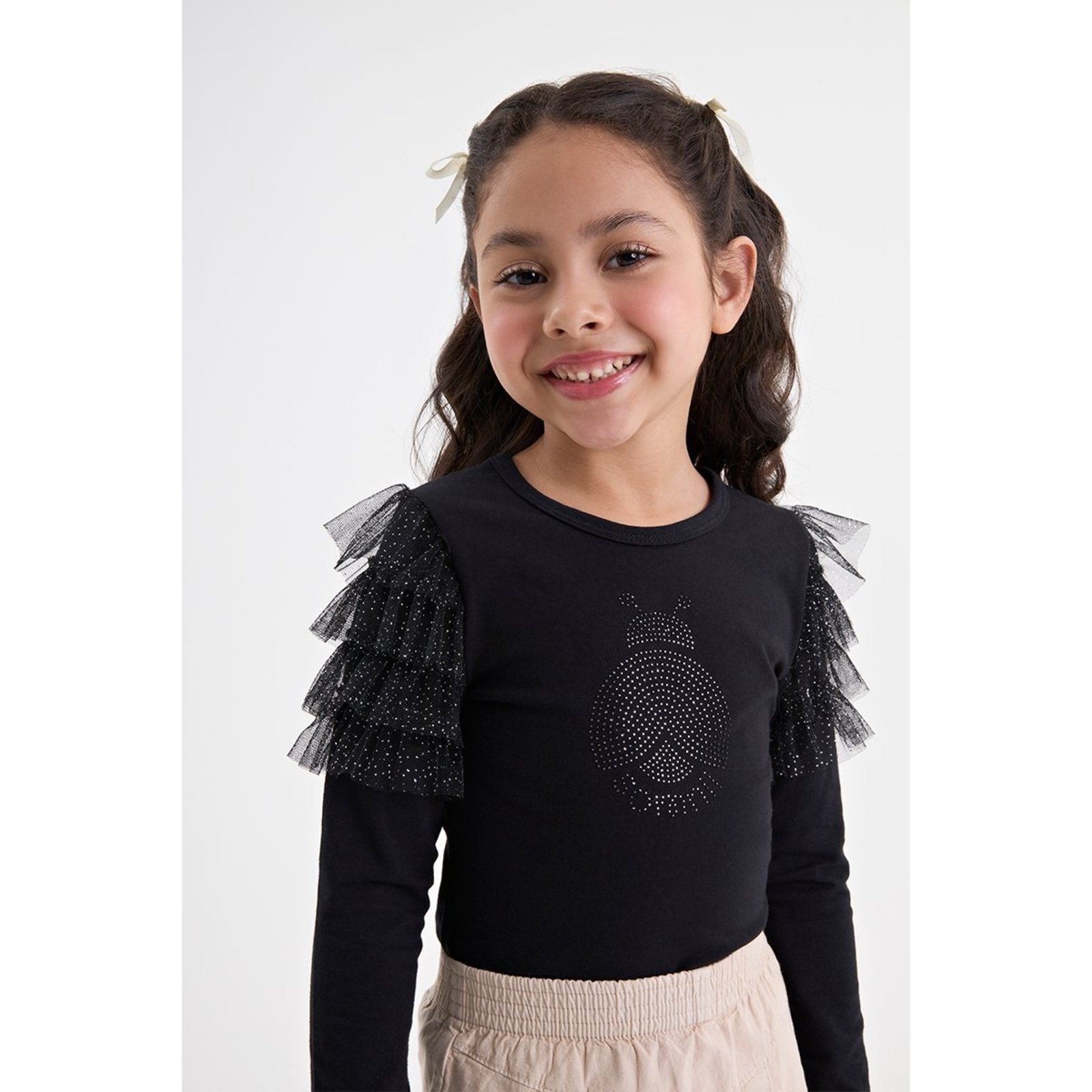 Infantil - Blusa Feminina em Cotton