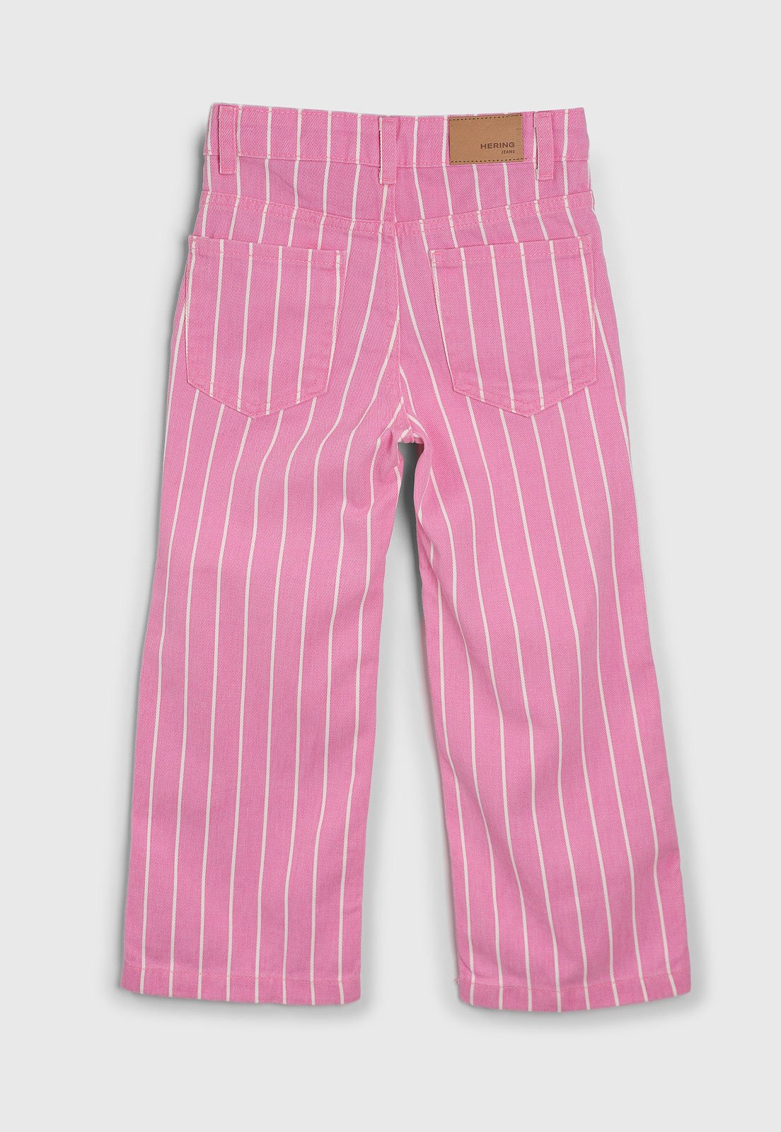 Vista 3 Infantil - Calça Hering Listrada rosa Hering rosa