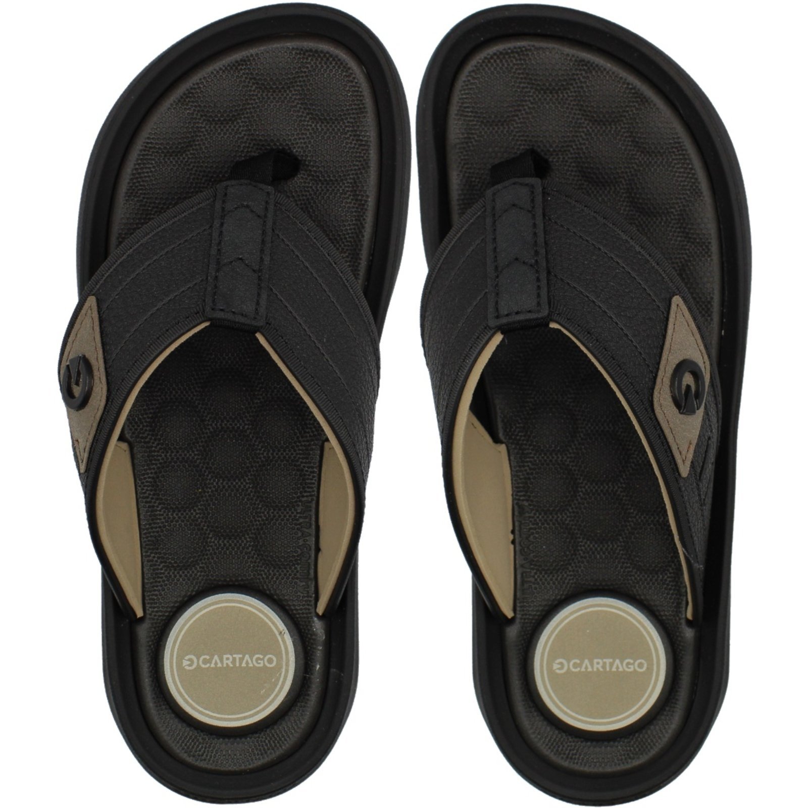 Chinelo De Dedo Cartago Santorini Palmilha Macia Masculino