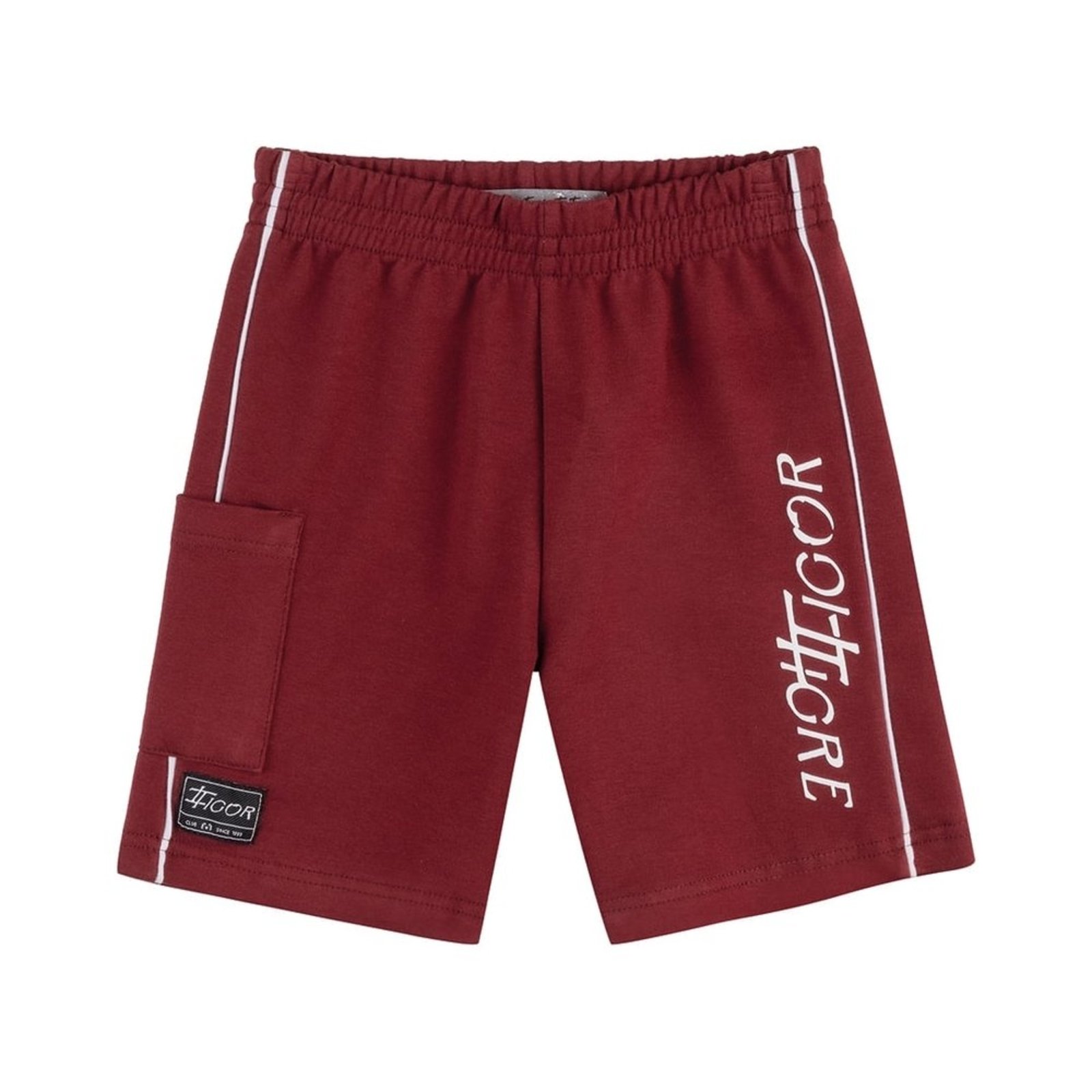 Infantil - Bermuda Moletom Menino Tigor T. Tigre
