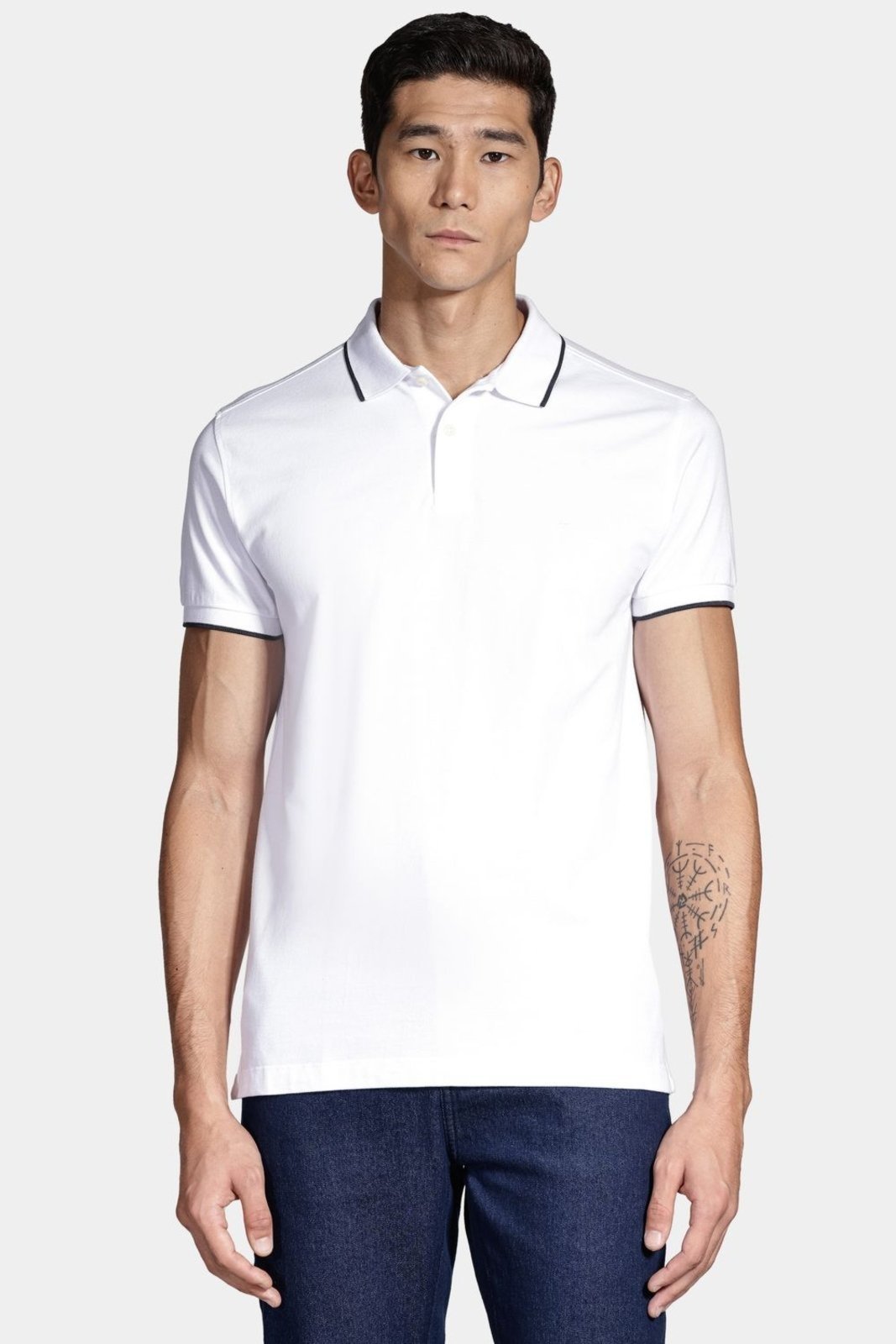 Polo Aramis Clássica Branco