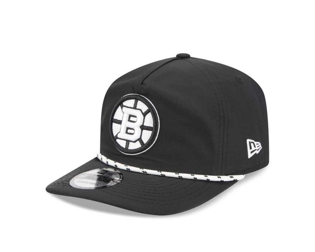 Bone New Era 19TWENTY Boston Bruins NHL Preto