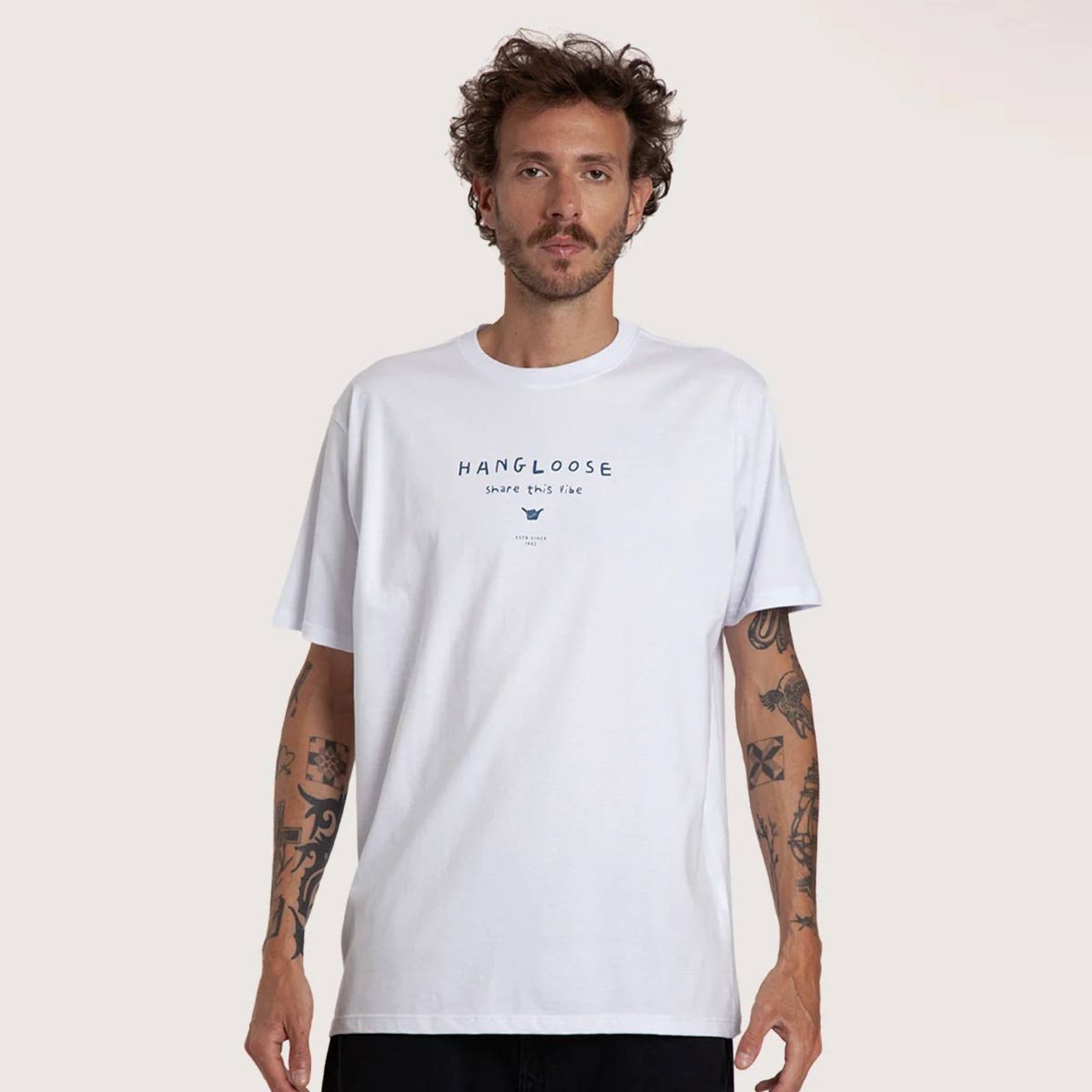 Camiseta Hang Loose Share It Branca