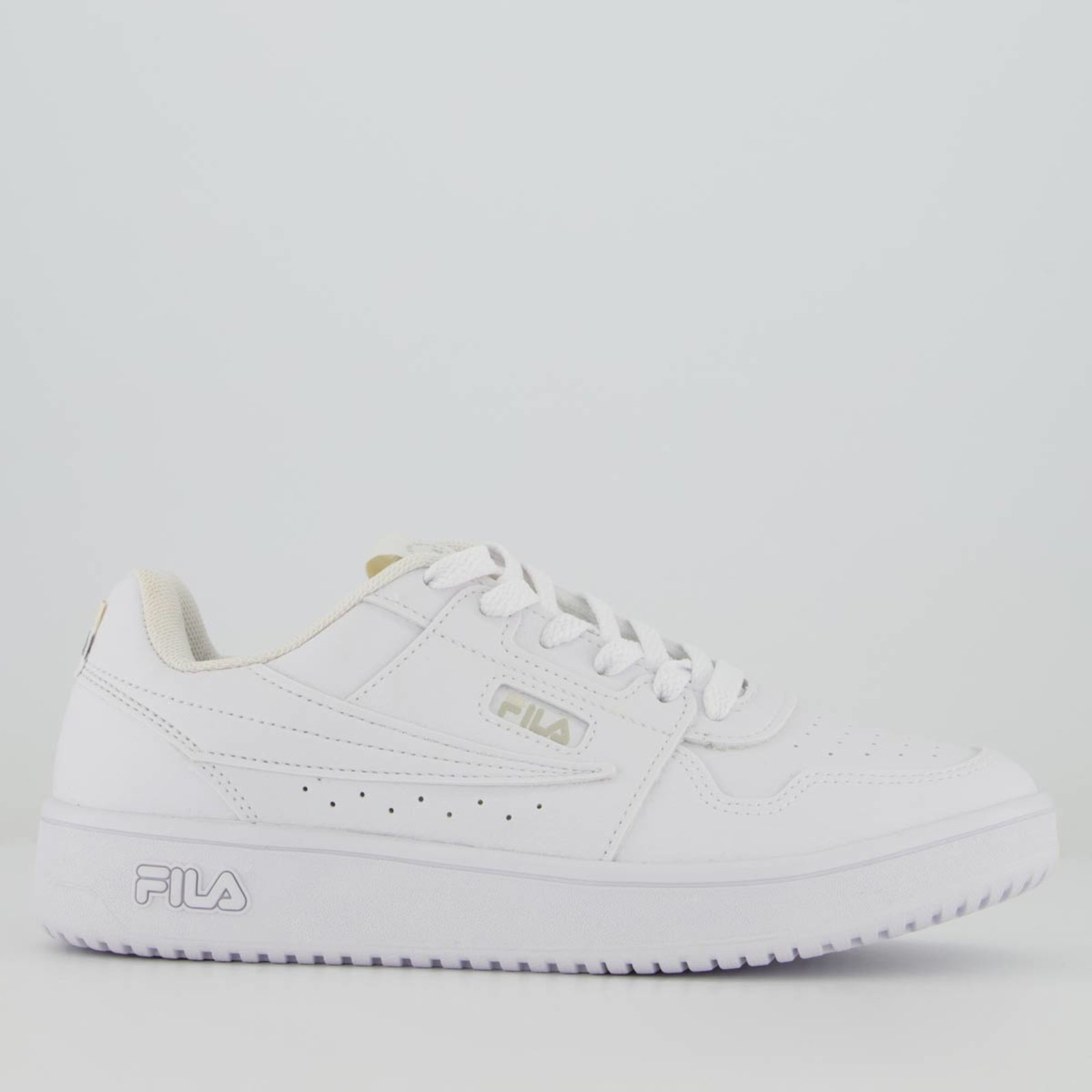 Tênis Fila ACD Classic Feminino Branco e Prata
