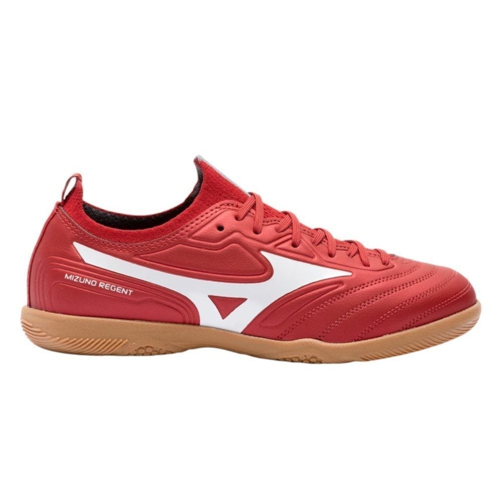 Infantil - Chuteira Futsal Mizuno Regent IN - Vermelho - mizuno