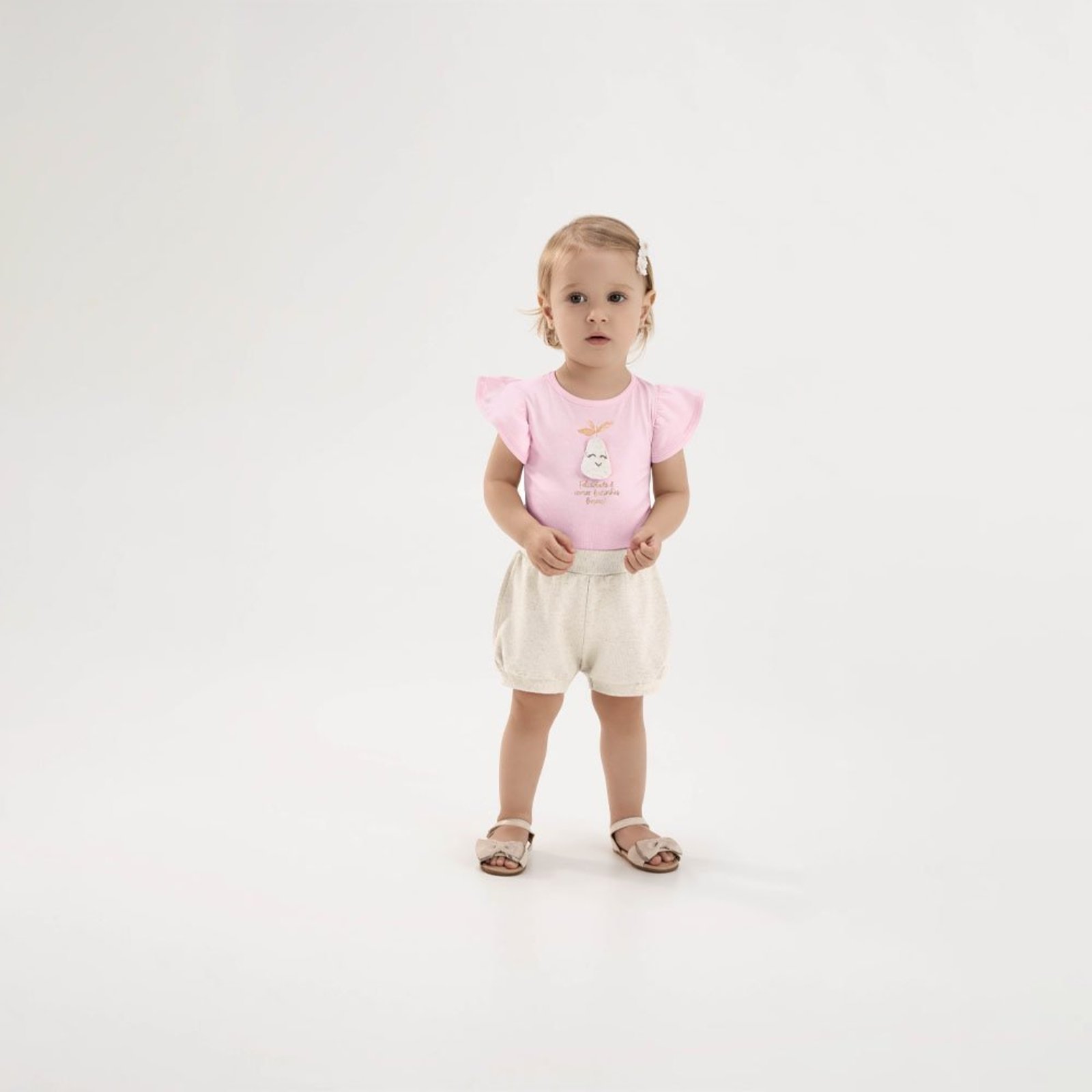 Infantil - Conjunto Rosa Pulla Bulla Menina - 53623-1183