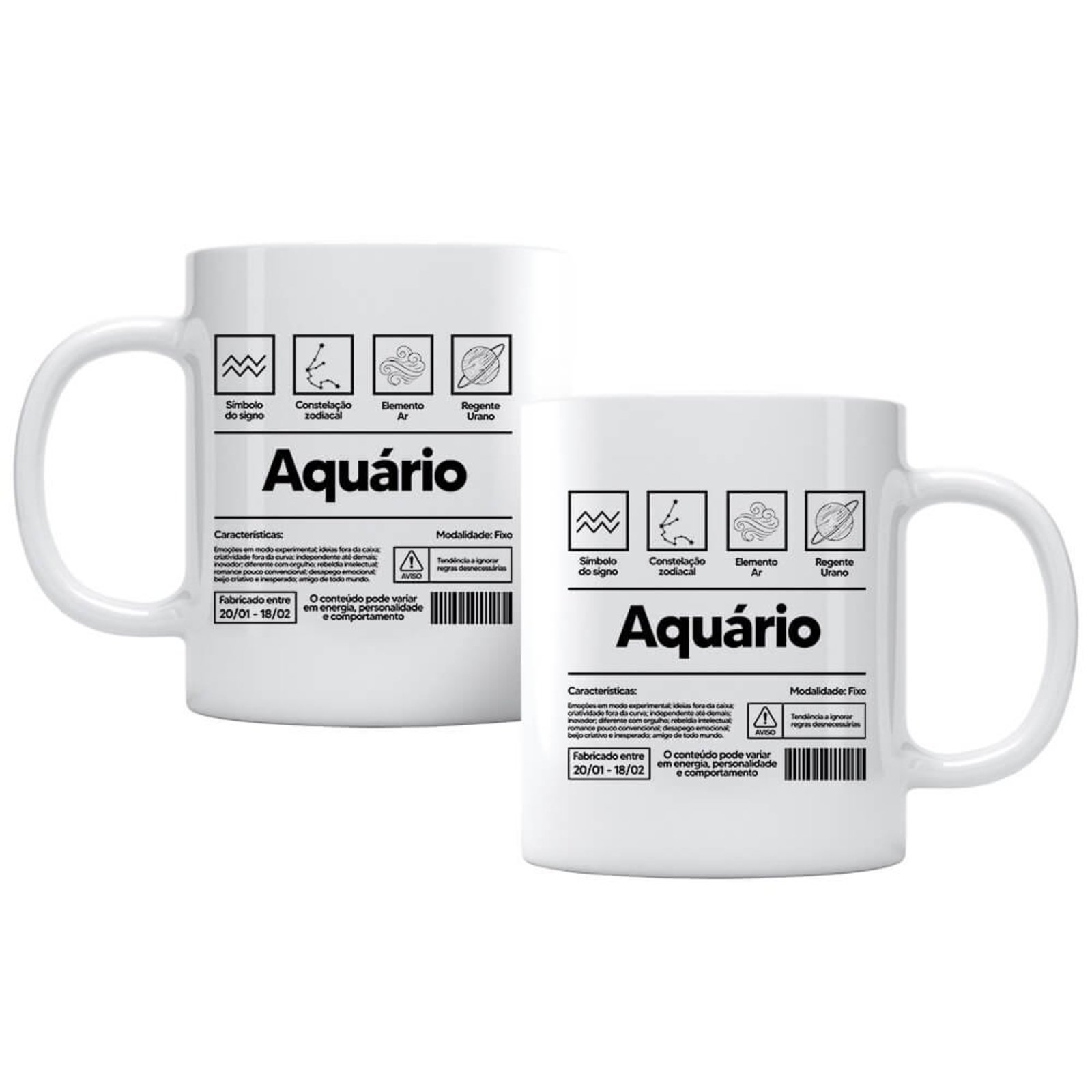 Caneca Aquário