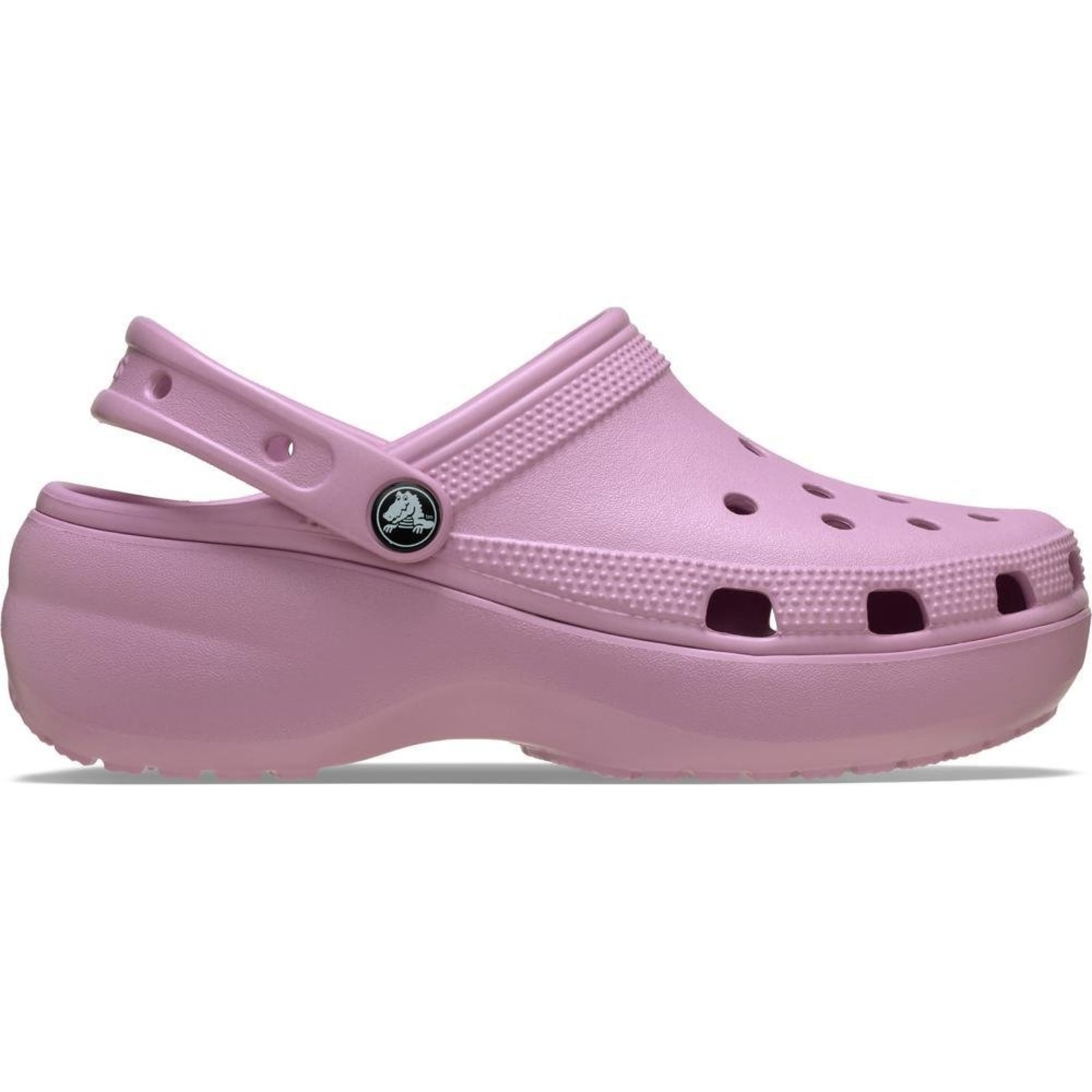 Sandália Crocs Classic Platform Clog Hydrangea Azul