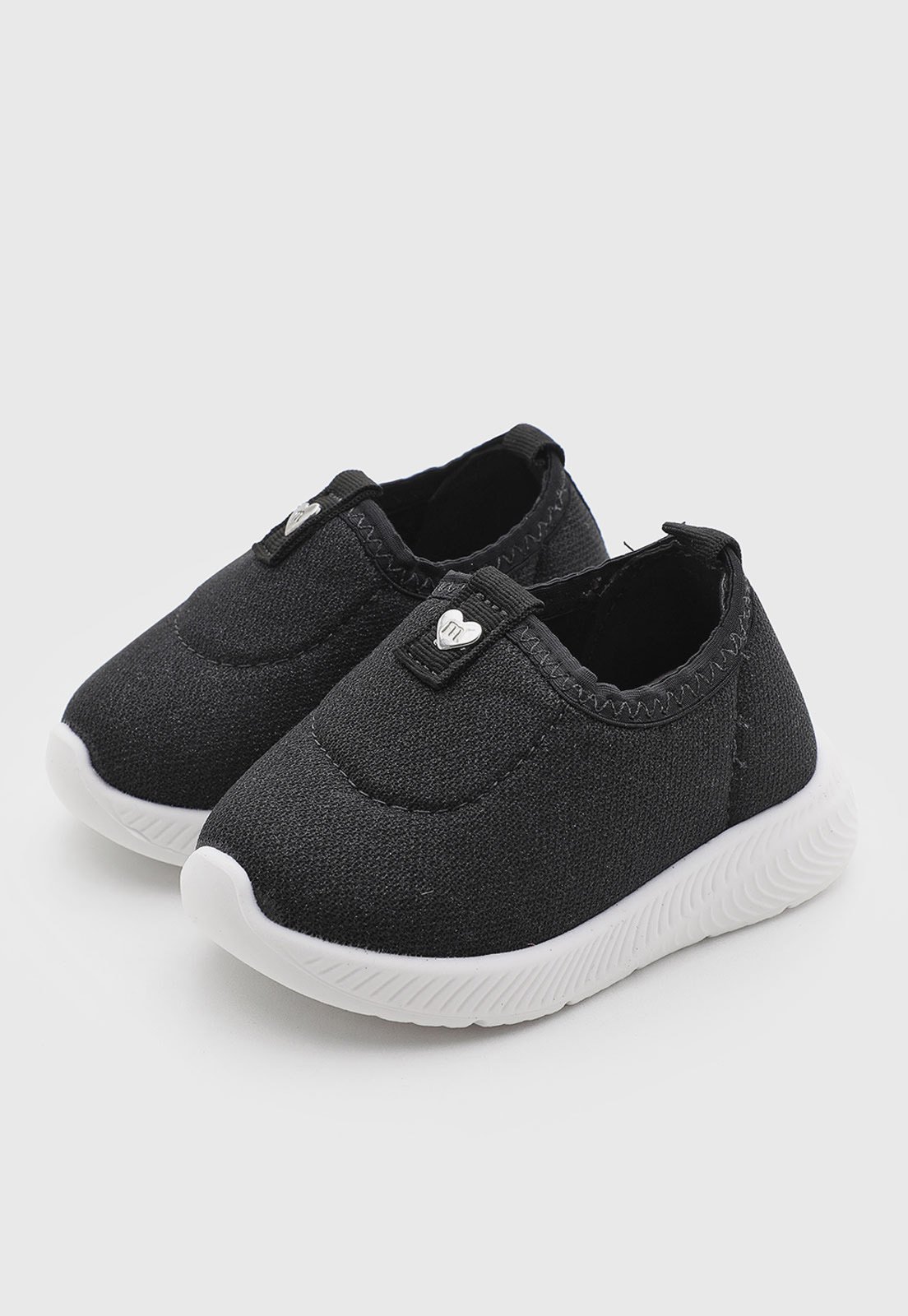 Infantil - Tênis Molekinha Casual Slip On Preto