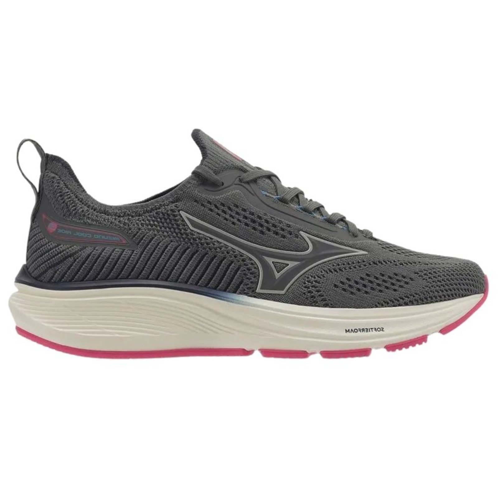 Tênis De Corrida Feminino Mizuno Cool Ride 3 Mizuno Cinza