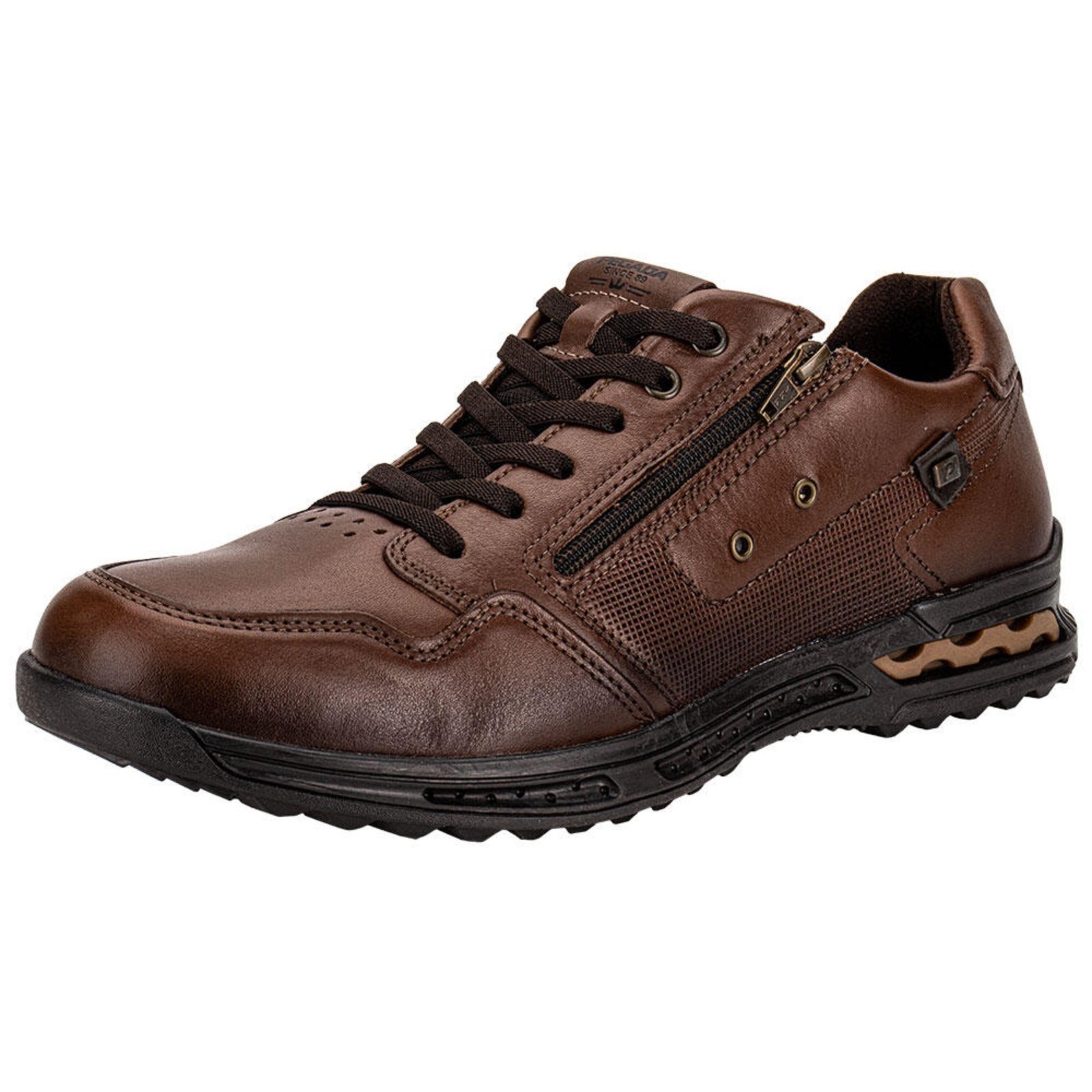 Sapatênis Masculino Plus Size Pegada 511801 6071801 Caramelo