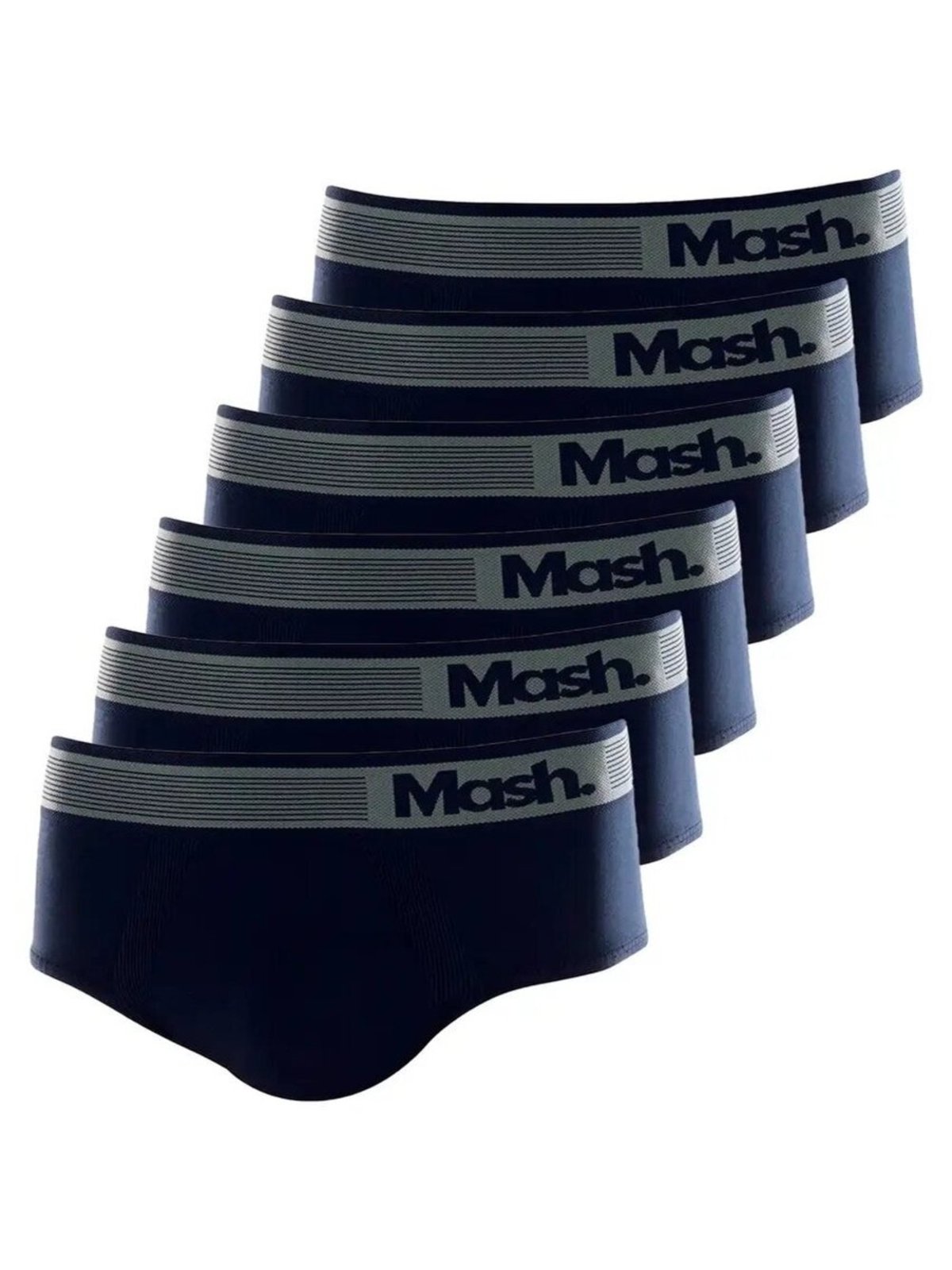 Kit com 6 Cueca Slip Mash 713.02
