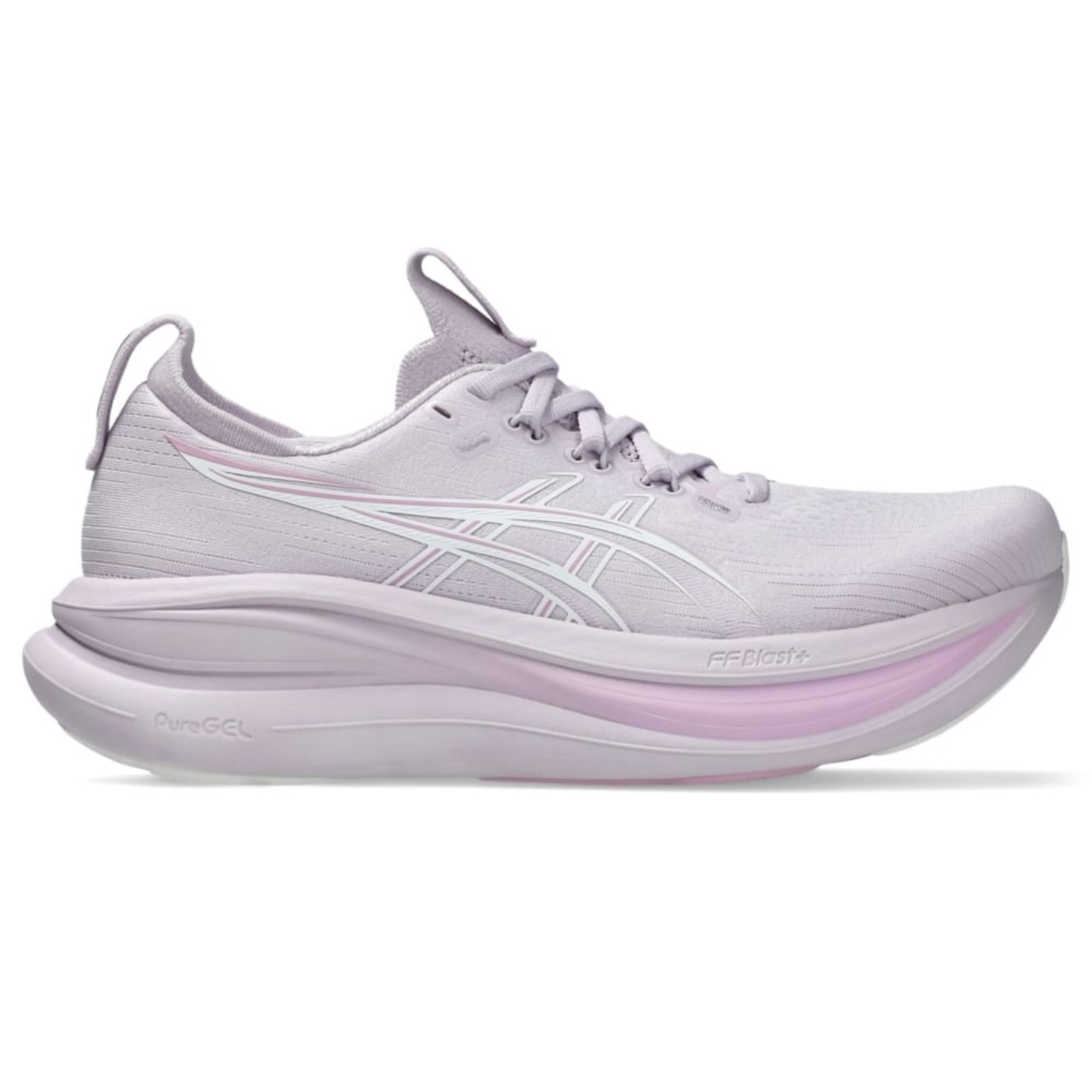 Tênis ASICS GEL Nimbus 28 - Feminino - Vermelho/Branco