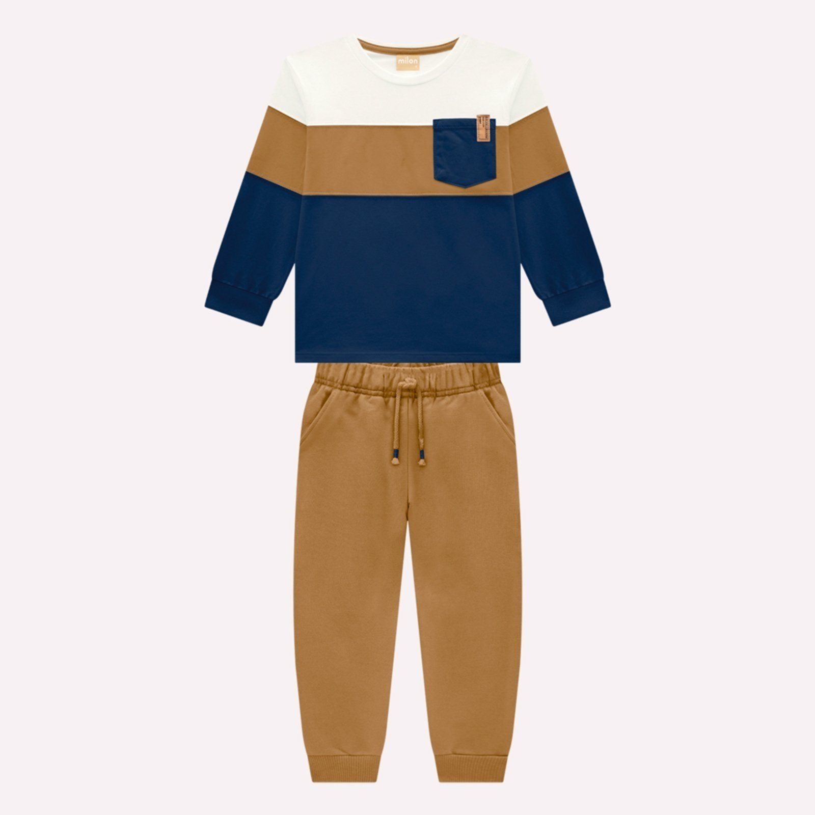 Infantil - Conjunto Menino com Bolso Milon