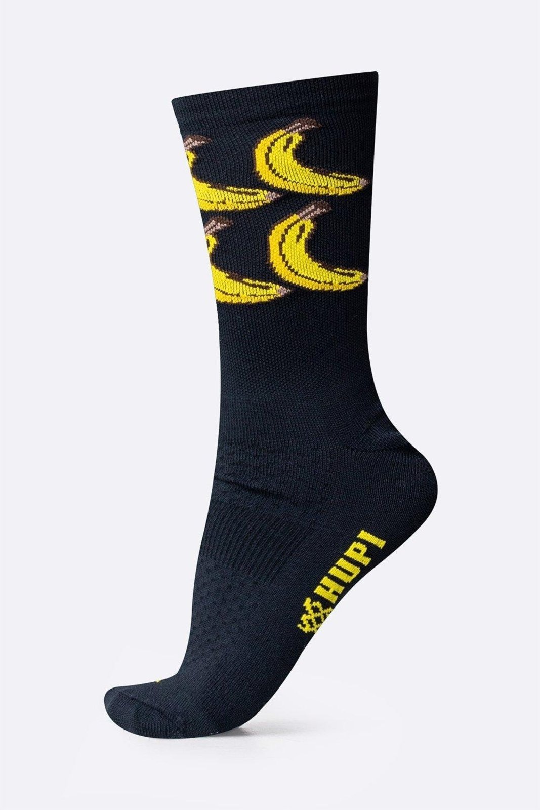Meia HUPI Coma Banana Preto