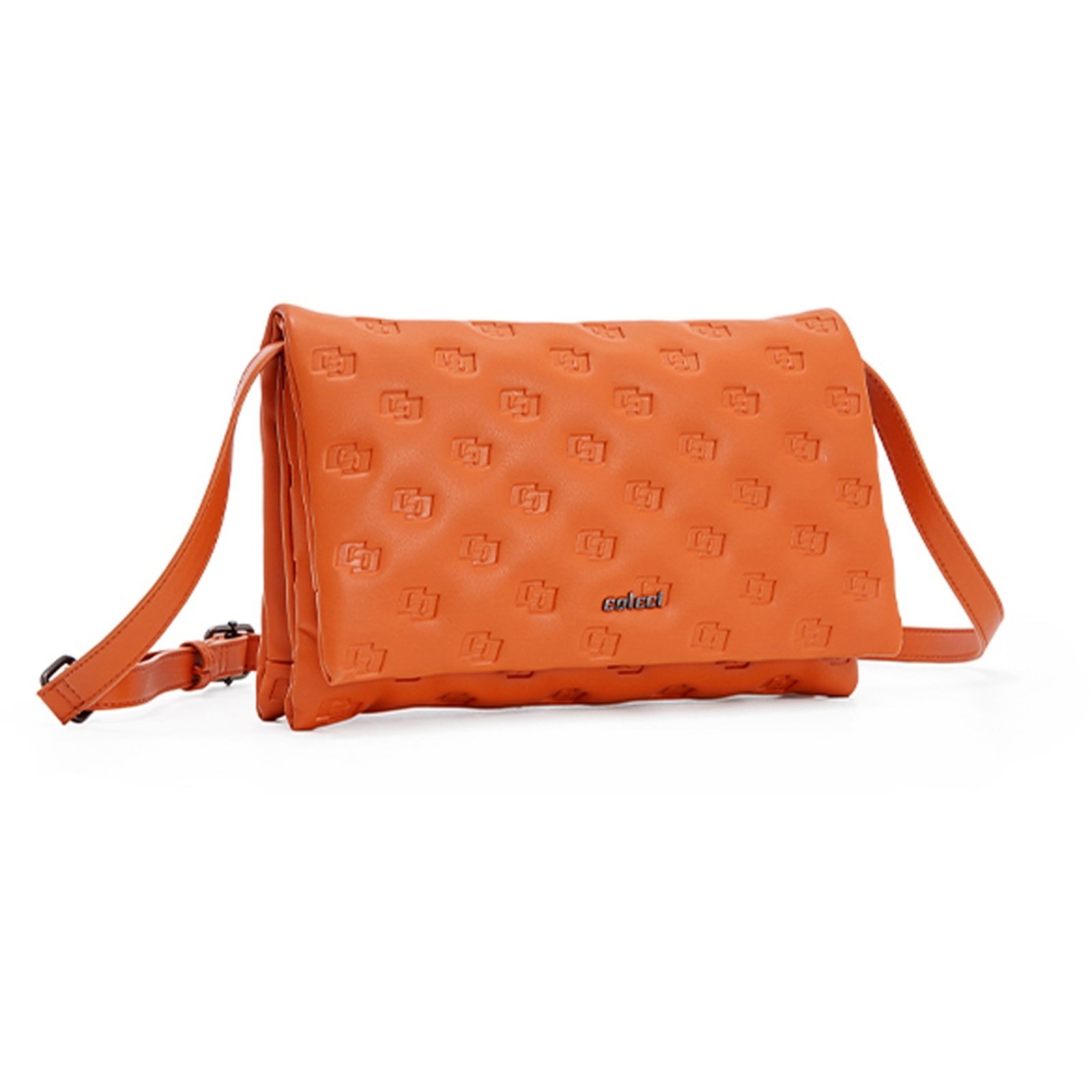 Vista 3 Bolsa Shoulder Colcci Texture Pr25 Feminino preto preto
