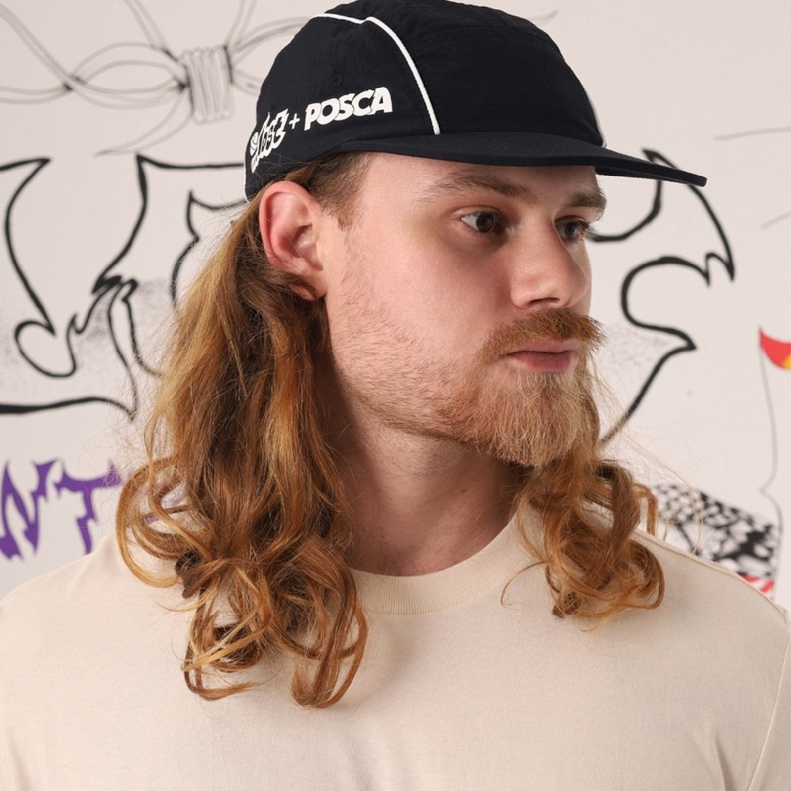Boné 5 Panel Lost X Posca