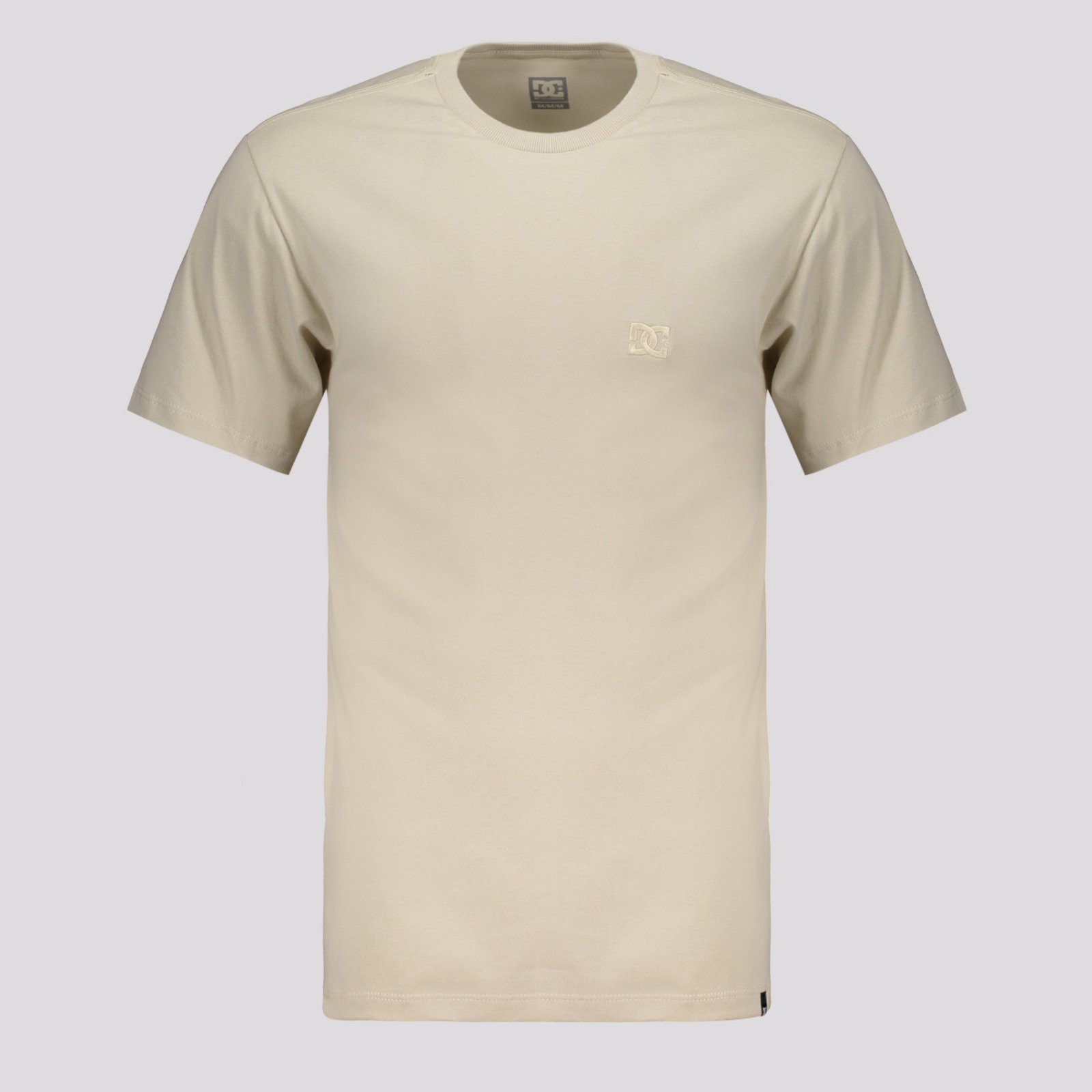 Camiseta DC Embroidery Bege