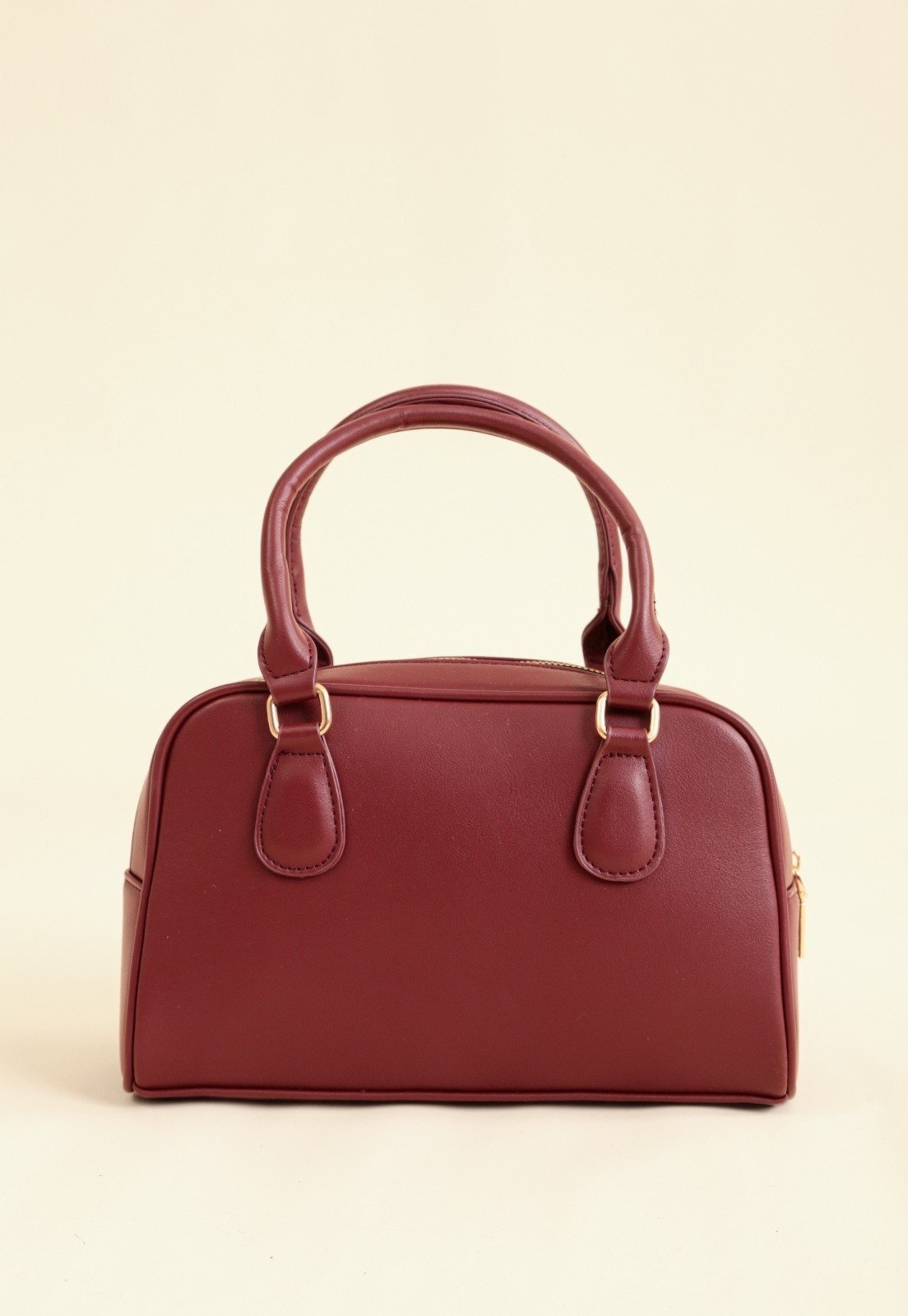 Vista 3 Bolsa Bowling Pop Me Com Alça Pequena Crossbody bordô Pop Me bordô