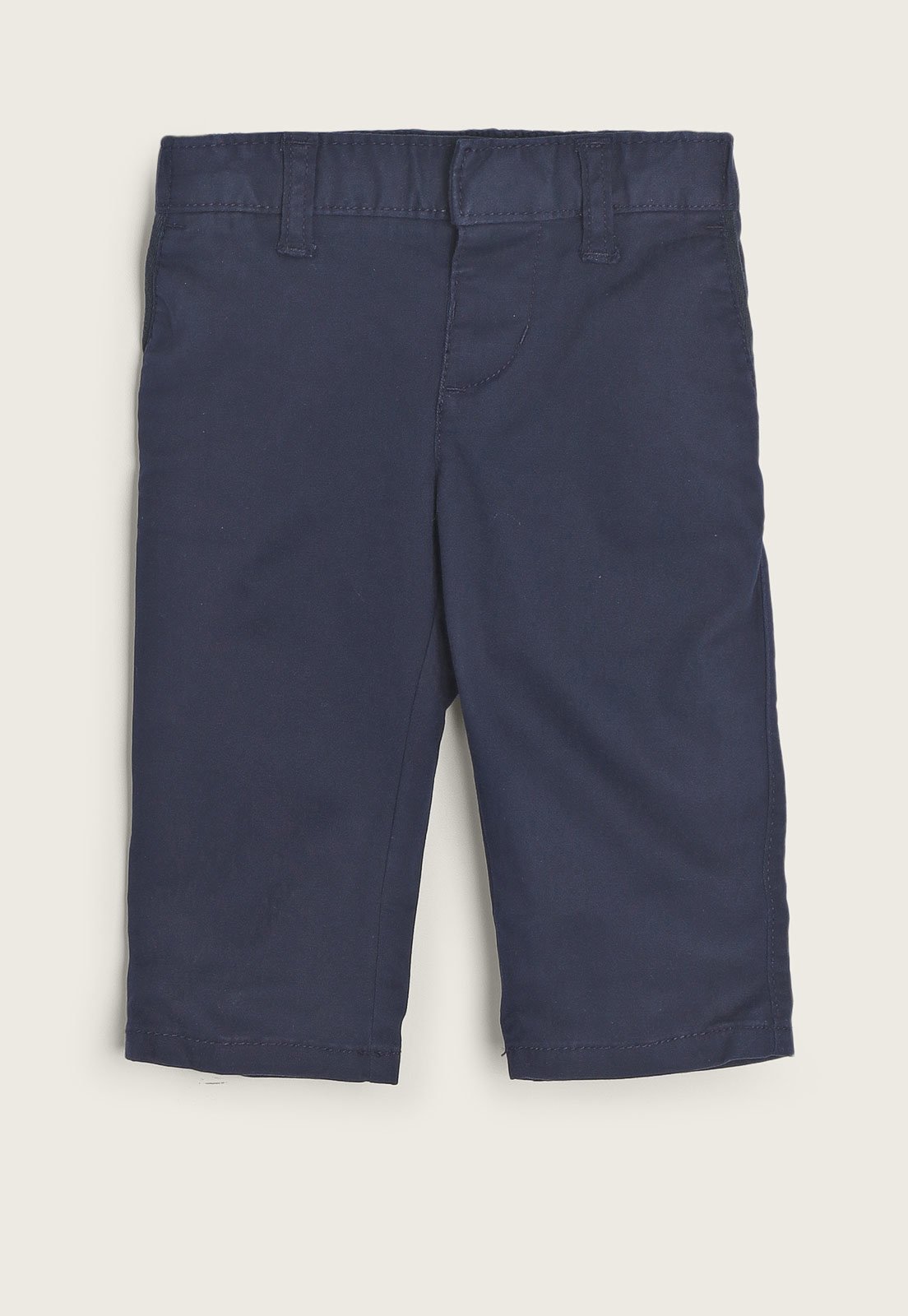 Infantil - Calça Sarja Gap Menino Lisa Azul-Marinho
