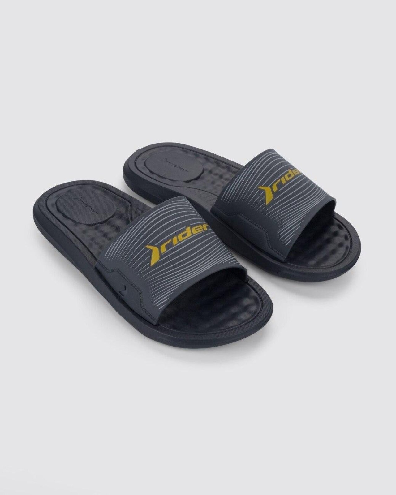 Chinelo Slide Rider Step Cinza
