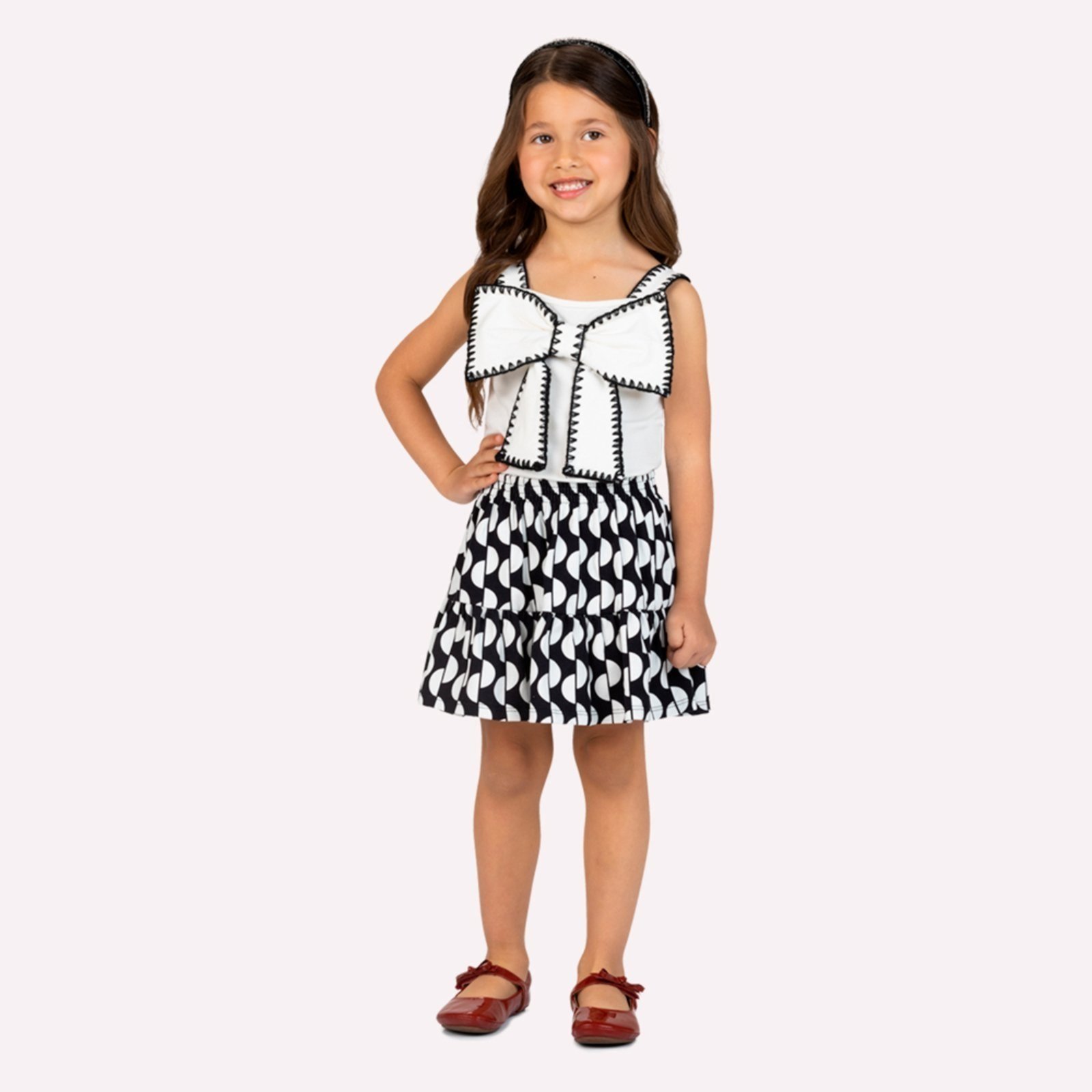 Infantil - Conjunto Menina Laço Milon