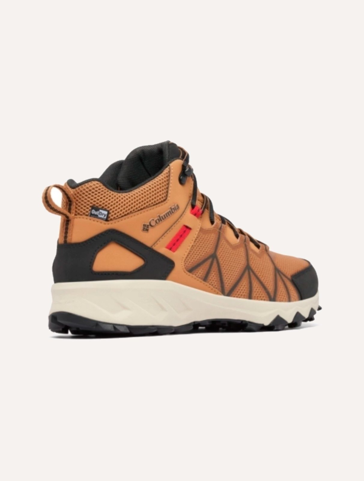 Vista 3 Bota Columbia Masculino Hikking Peakfreak II Mid Outdry Claro marrom Columbia marrom