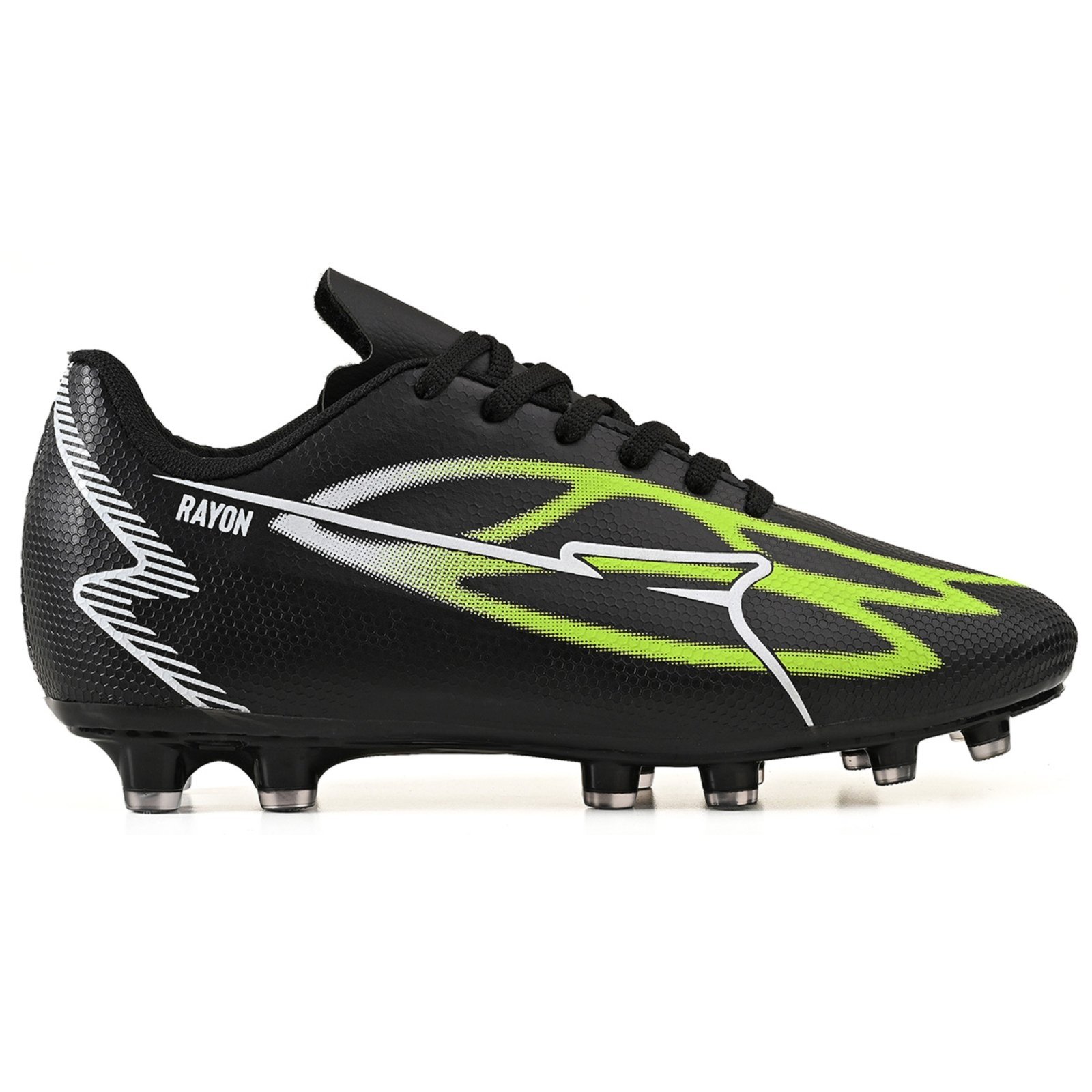 Vista 3 Kit Chuteira Futebol Sintetica Campo Grama Natural + Relogio Adulto CALCADOS LGHT LIGHT preto natural CALCADOS LGHT LIGHT preto natural