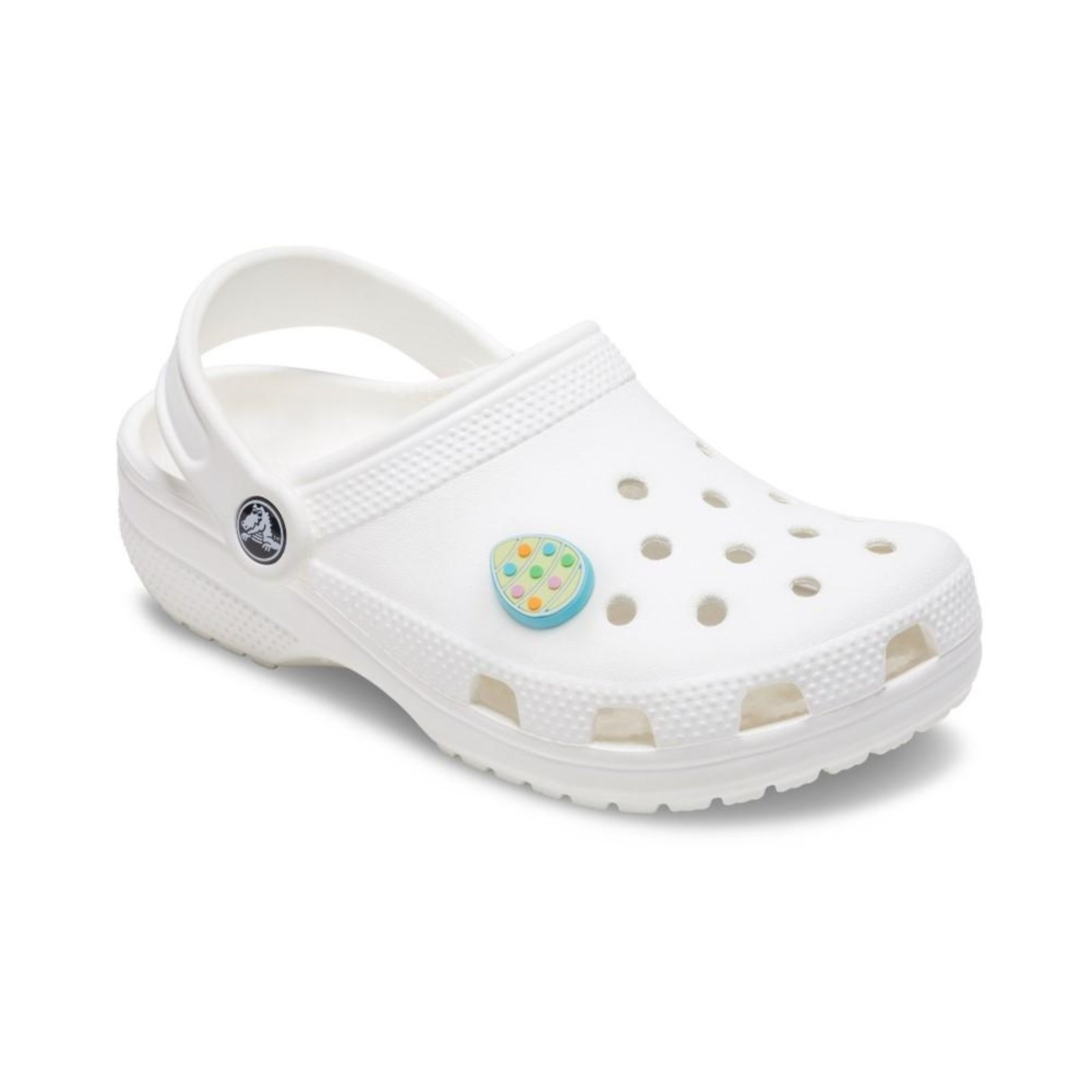 Vista 3 Infantil - Jibbitz™ Ovo de Páscoa Crocs branco