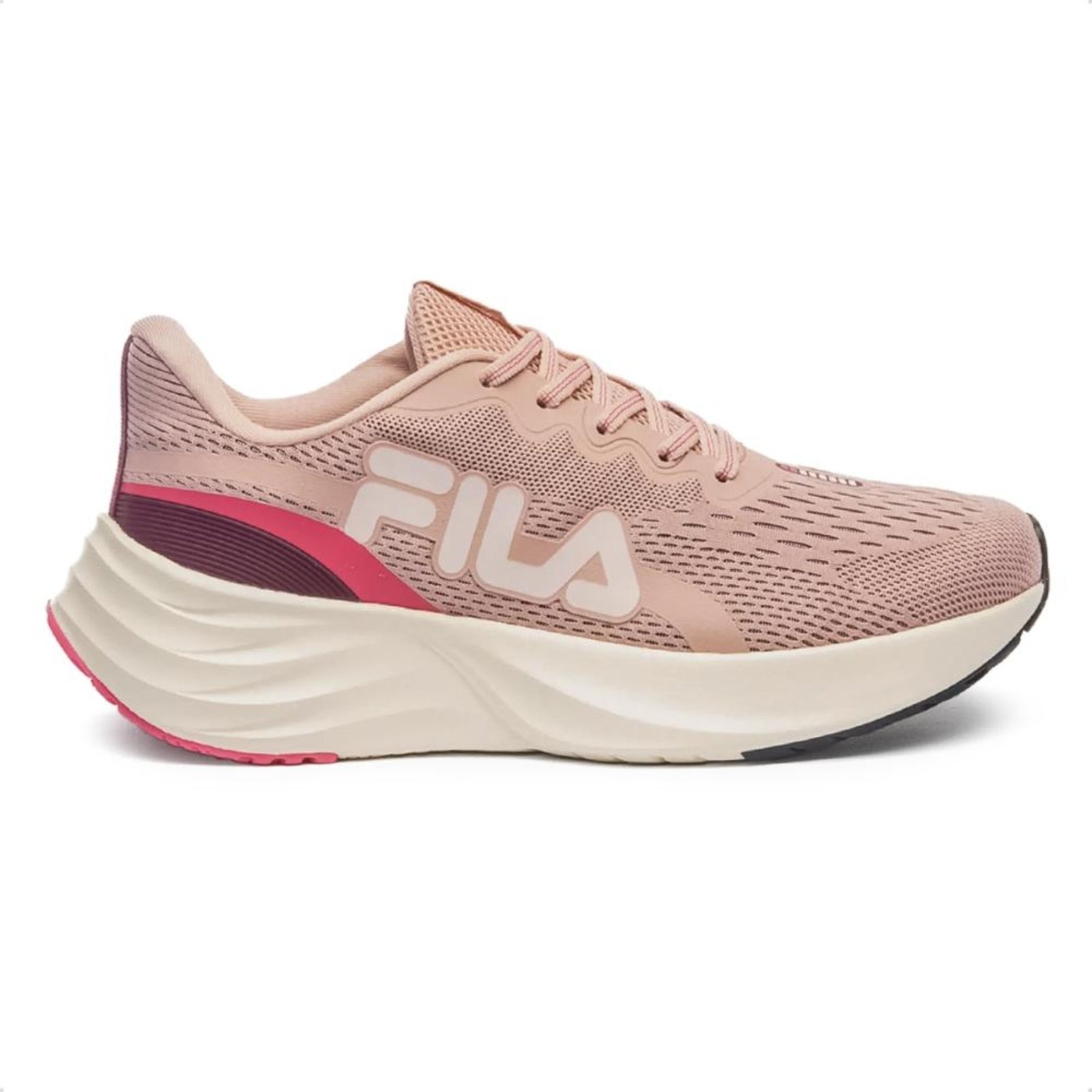 Vista 2 Tênis Fila Feminino Comet 2 Corrida rosa Fila rosa