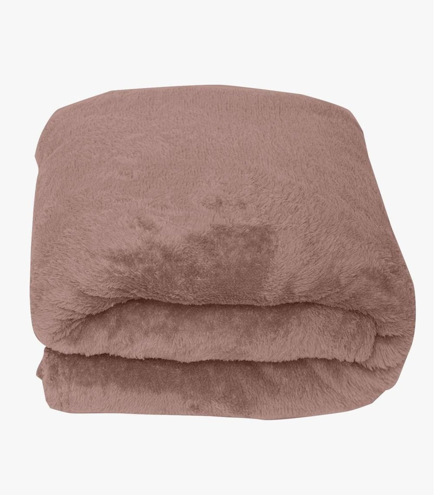 Manta De Microfibra Lisa Queen Rovitex Home Rosa