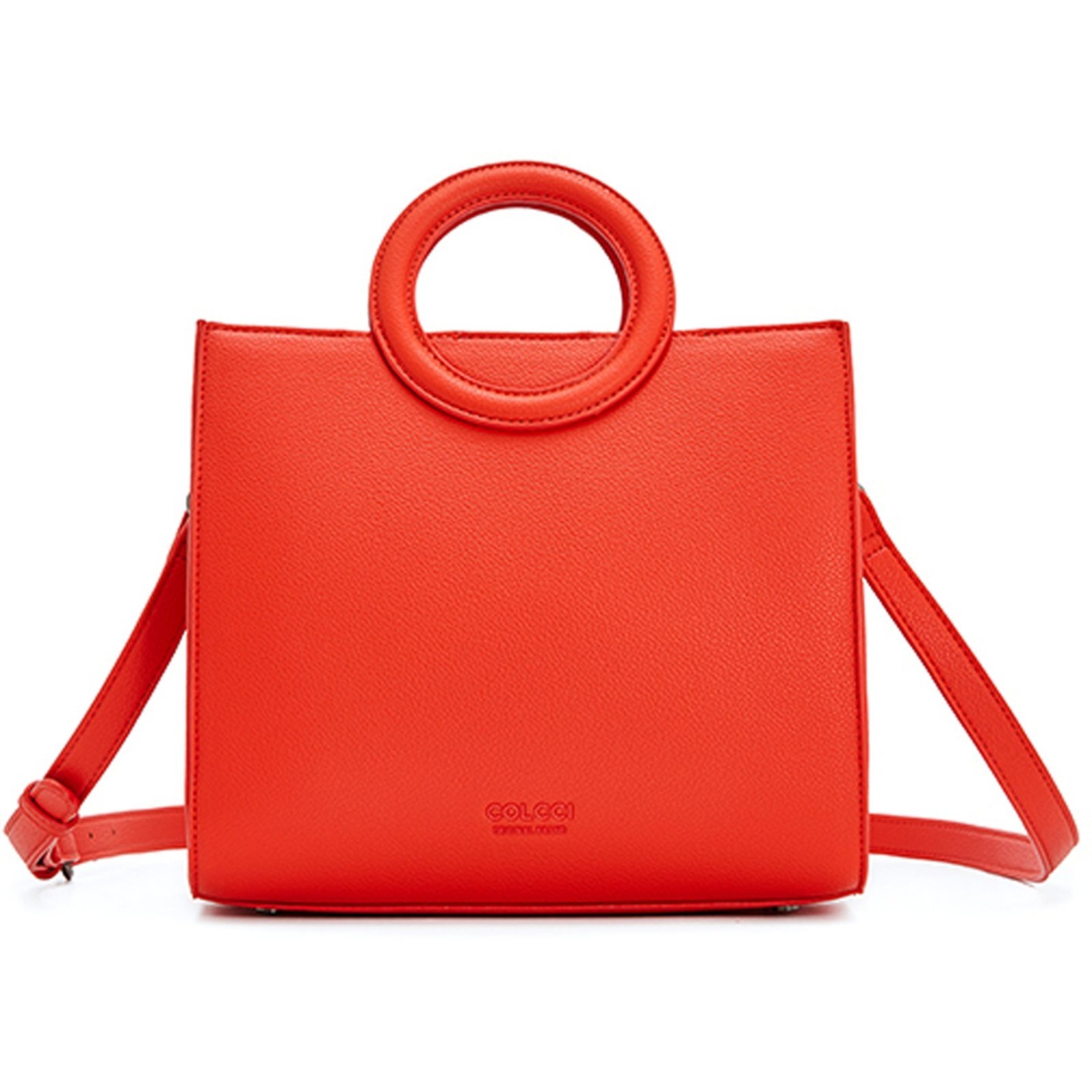 Vista 2 Bolsa Tote Colcci Alça VE24 Feminino vermelho vermelho