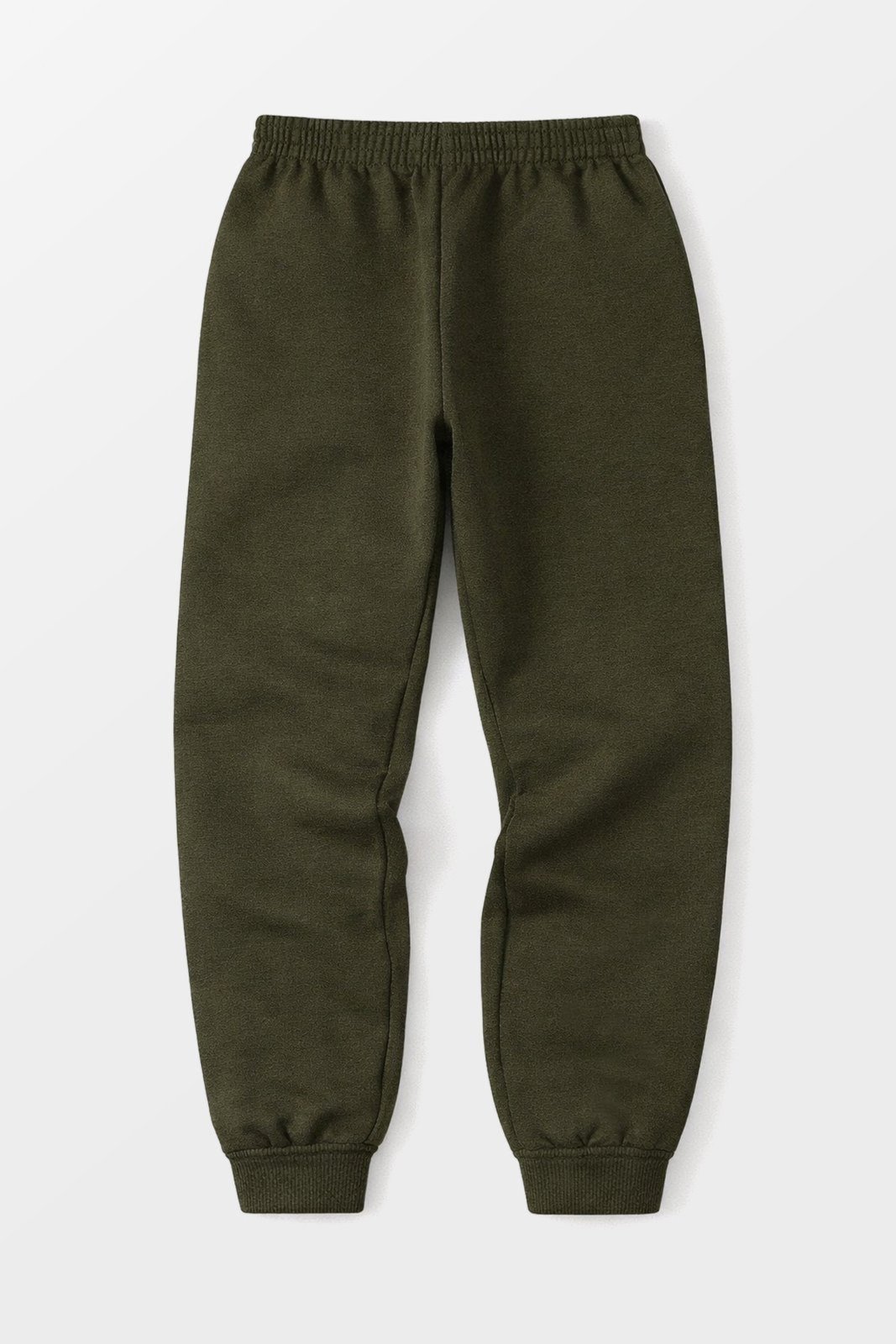 Vista 2 Infantil - Calça Moletom Peluciada Básica Musgo Babei no Look verde Babei no Look verde