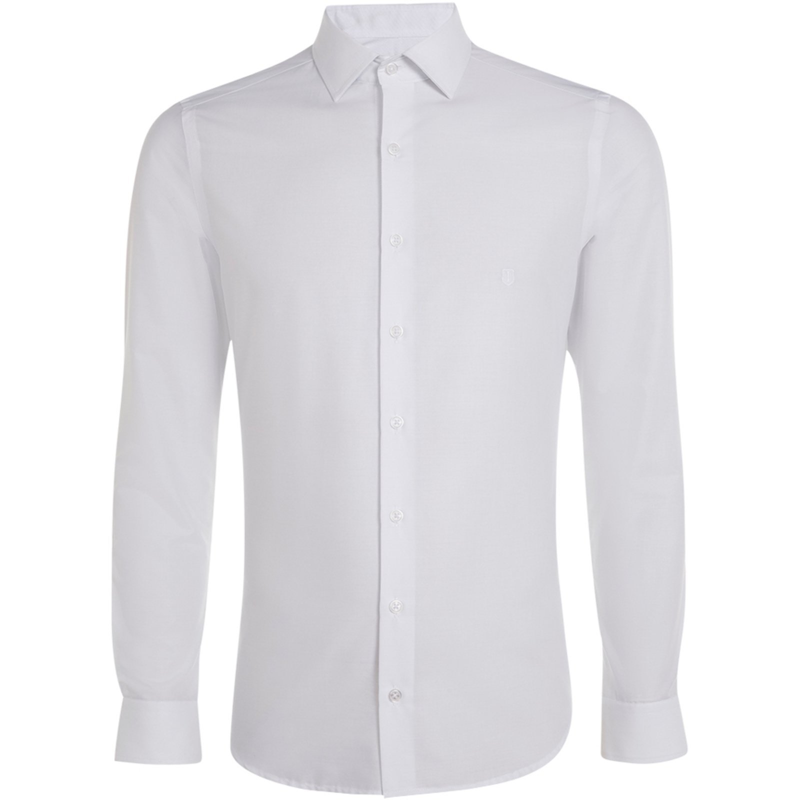 Camisa Slim Individual Stretch In24 Branco Masculino