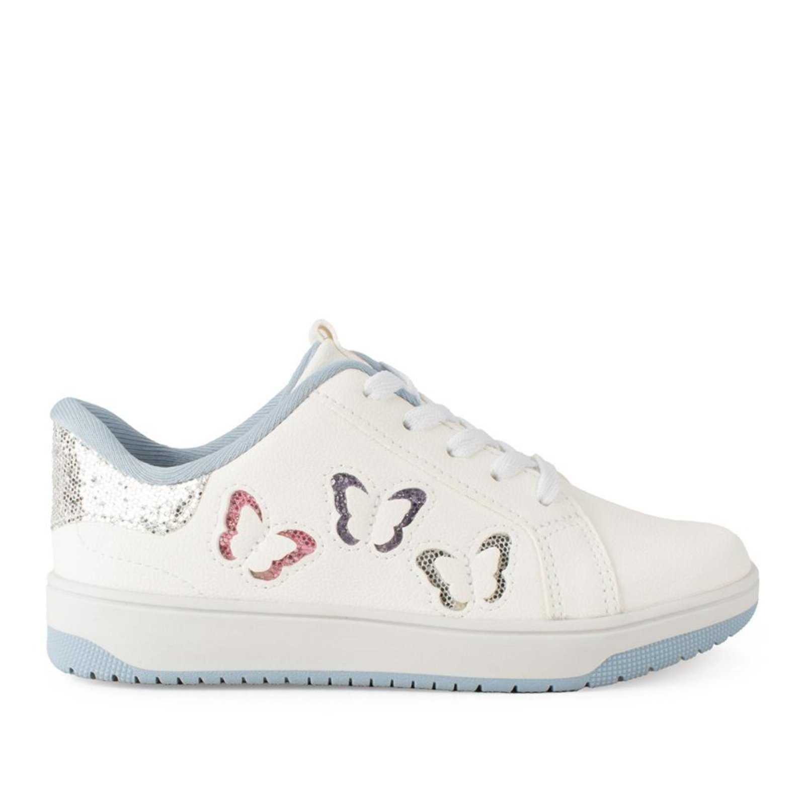 Infantil – Tênis Casual Sneaker Menina Pink Cats V5421 Branco