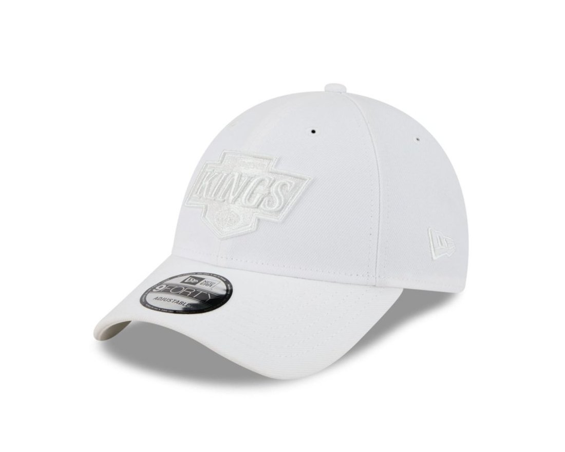 Bone New Era 9FORTY Los Angeles Kings NHL Branco