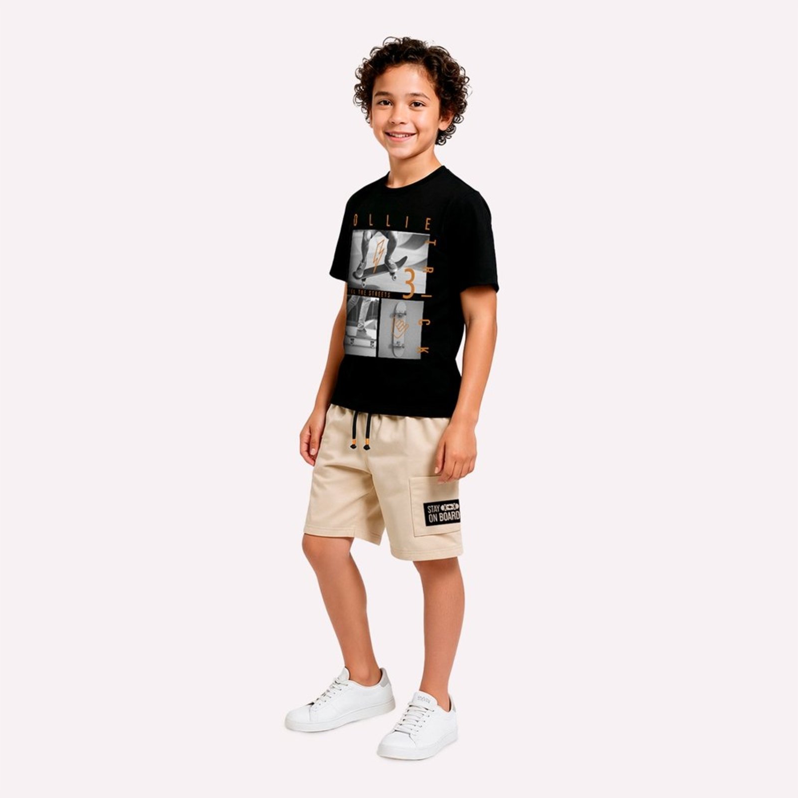 Infantil - Conjunto Menino Skate Kyly