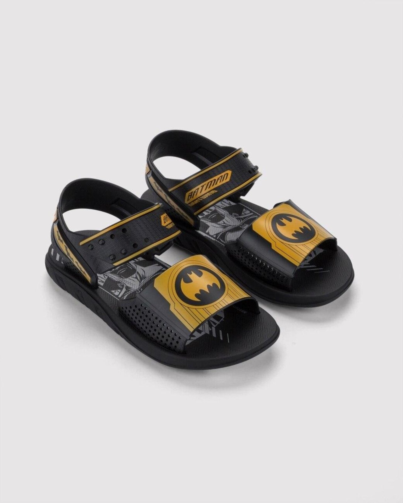 Infantil - Sandália Grendene Batman Gotham Heroic Preto